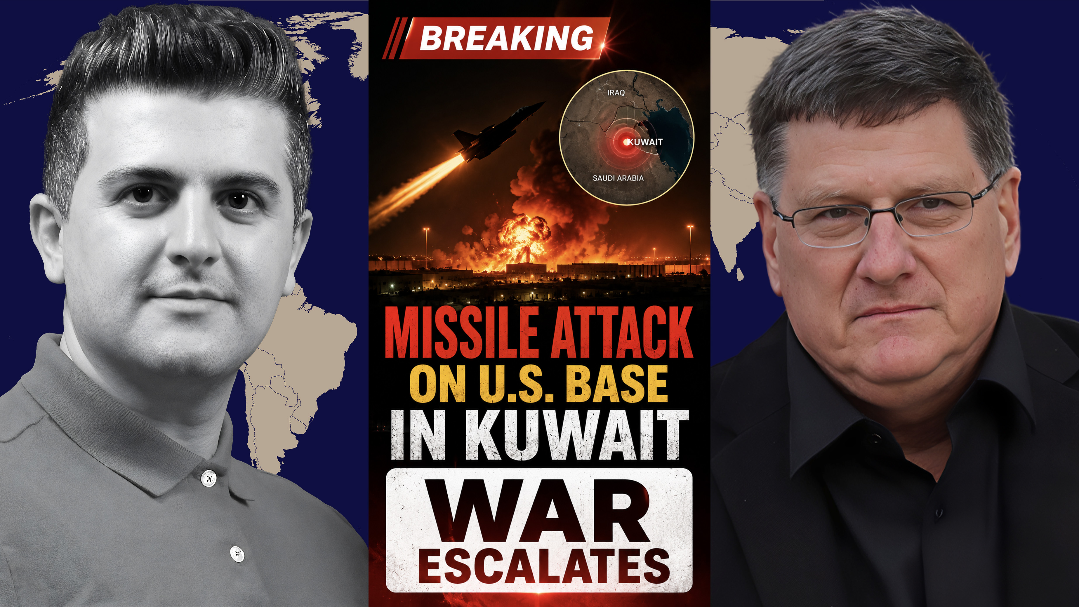 Scott Ritter: Iran STRIKES Major U.S. Military Supply Hub in Kuwait episode artwork