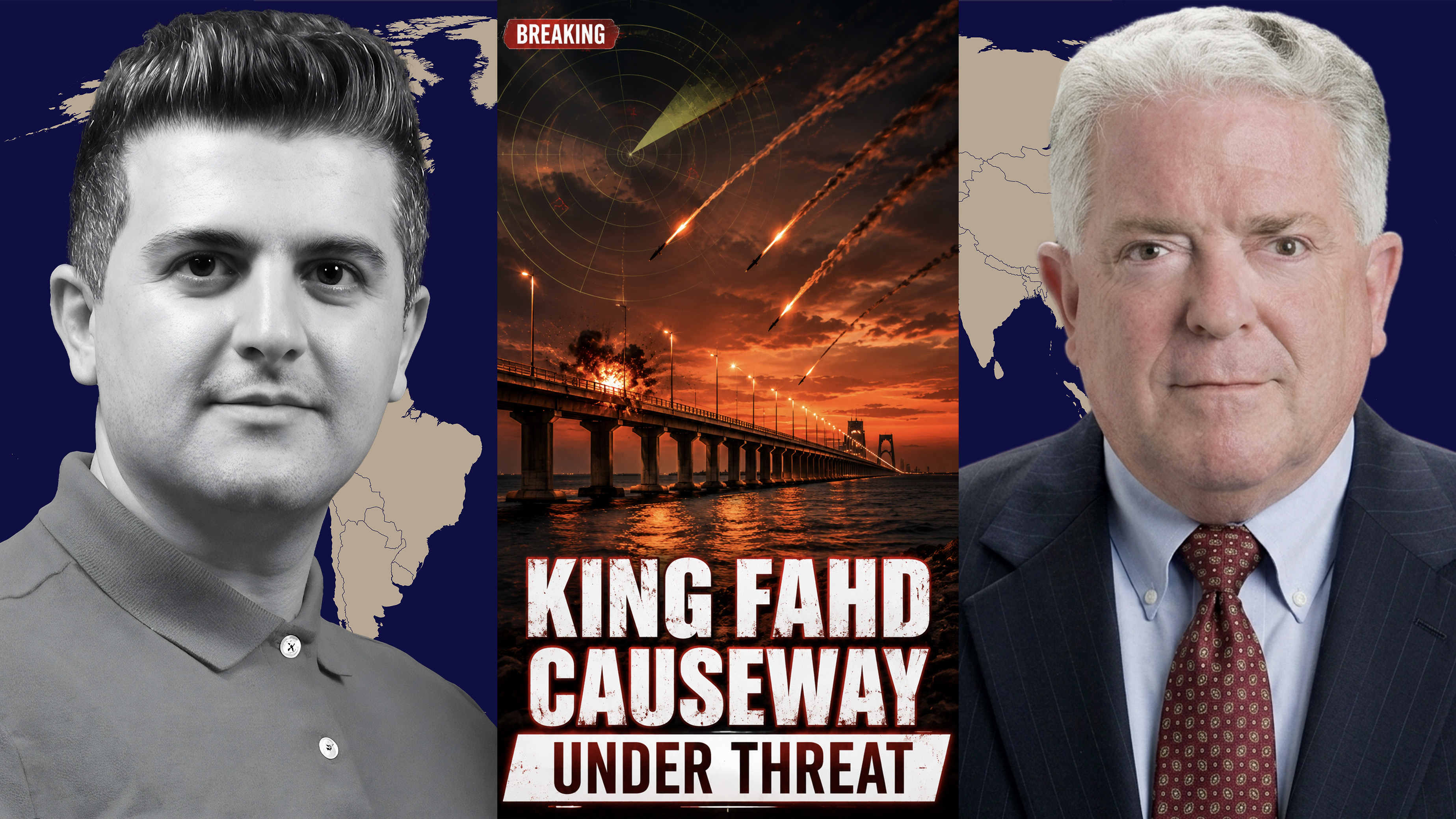 Amb. Chas Freeman: Iran Targets Key Saudi-Bahrain Bridge After U.S. Attacks on it's infrastructures episode artwork
