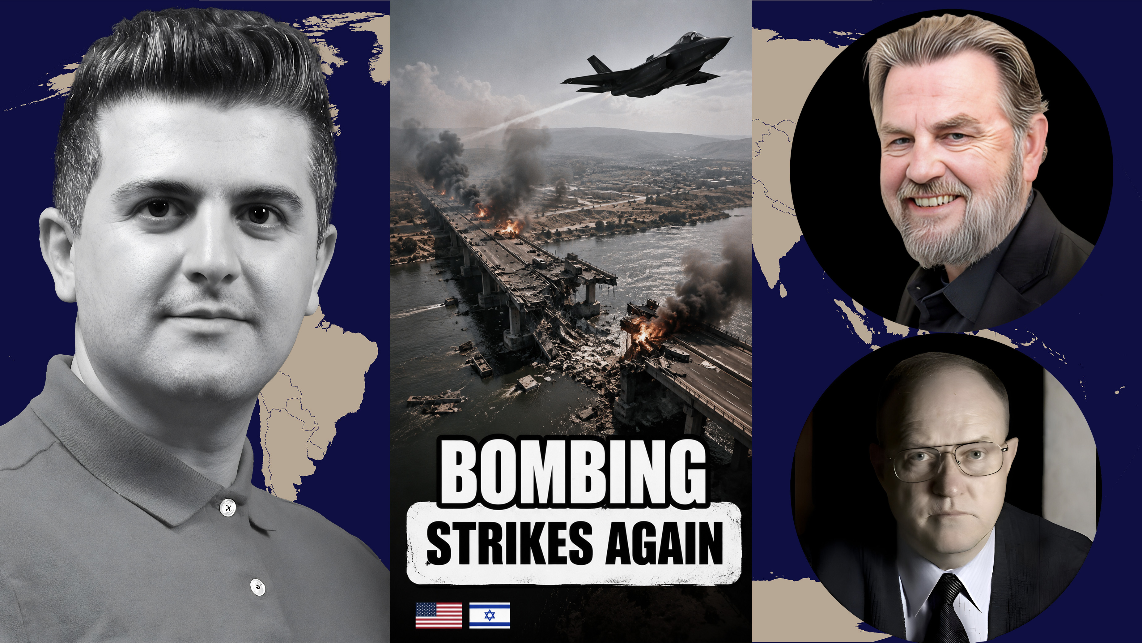 Larry Johnson & Col. Wilkerson: US Bombs Key Bridges and Rail Lines Across Iran episode artwork