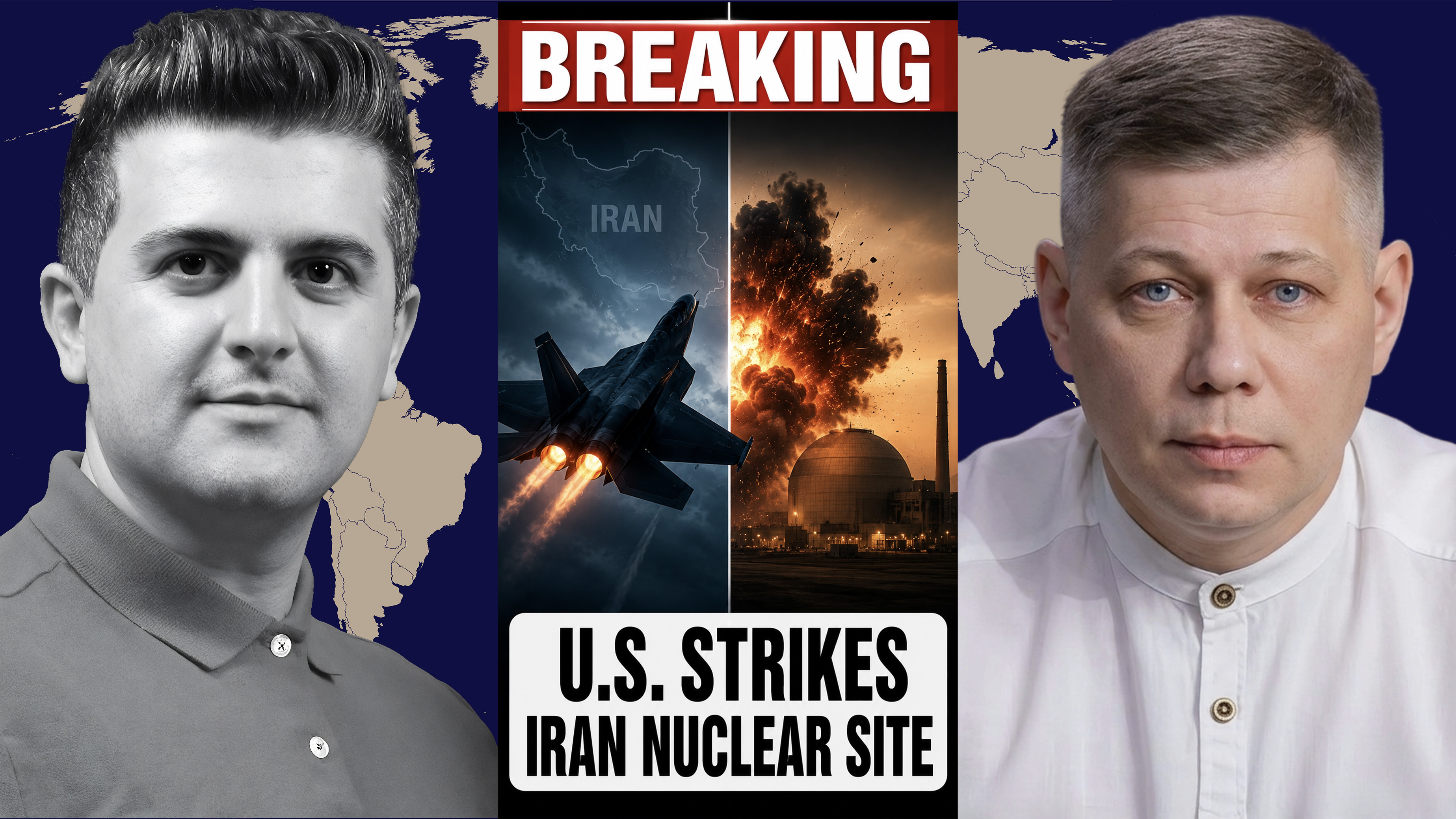 Stanislav Krapivnik: U.S. Strikes Darkhovein Nuclear Power Plant Site in Iran episode artwork