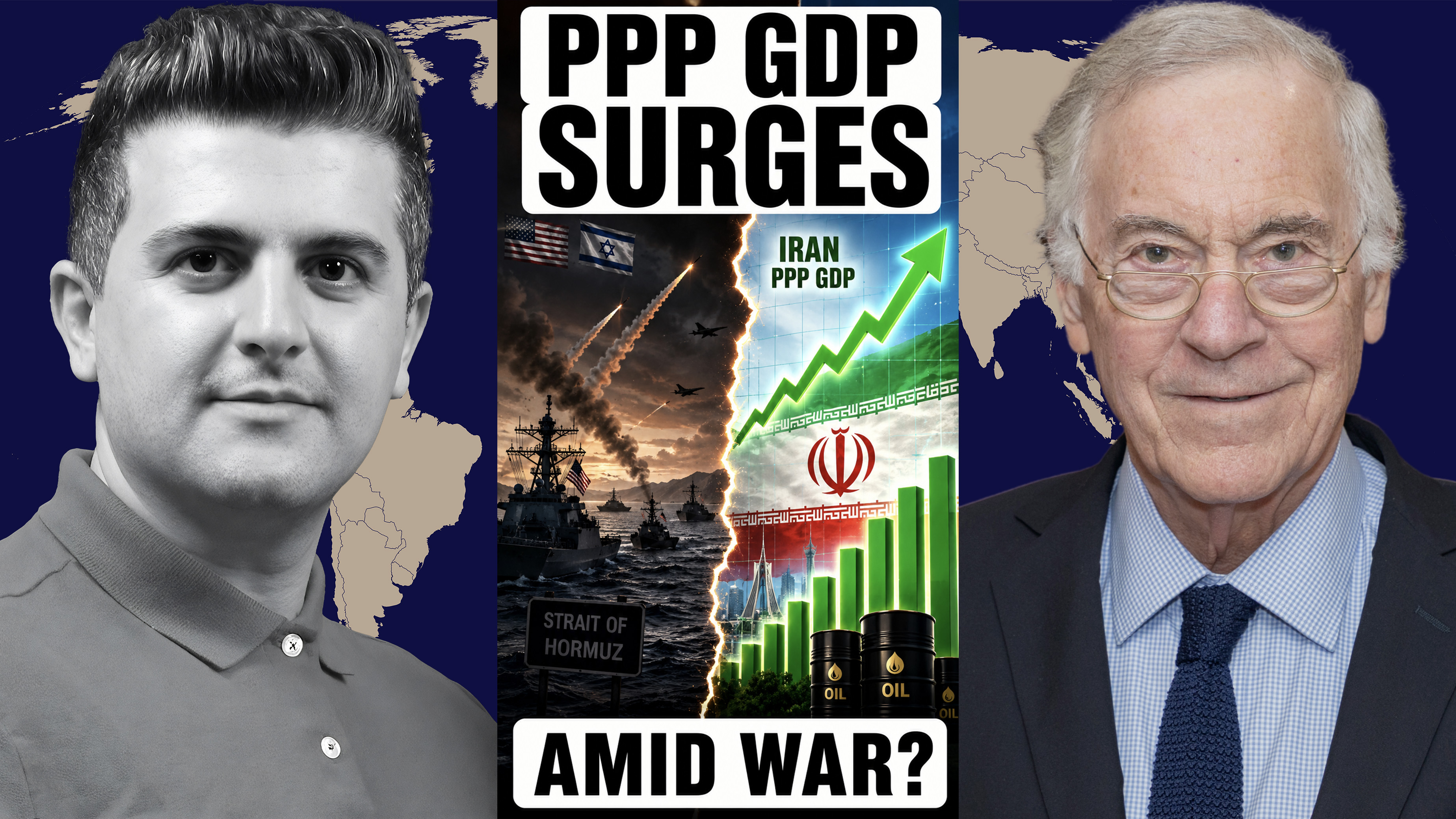 Prof. Steve Hanke Part2: Iran’s PPP GDP Climbing as War Going On in Hormuz & Red Sea episode artwork