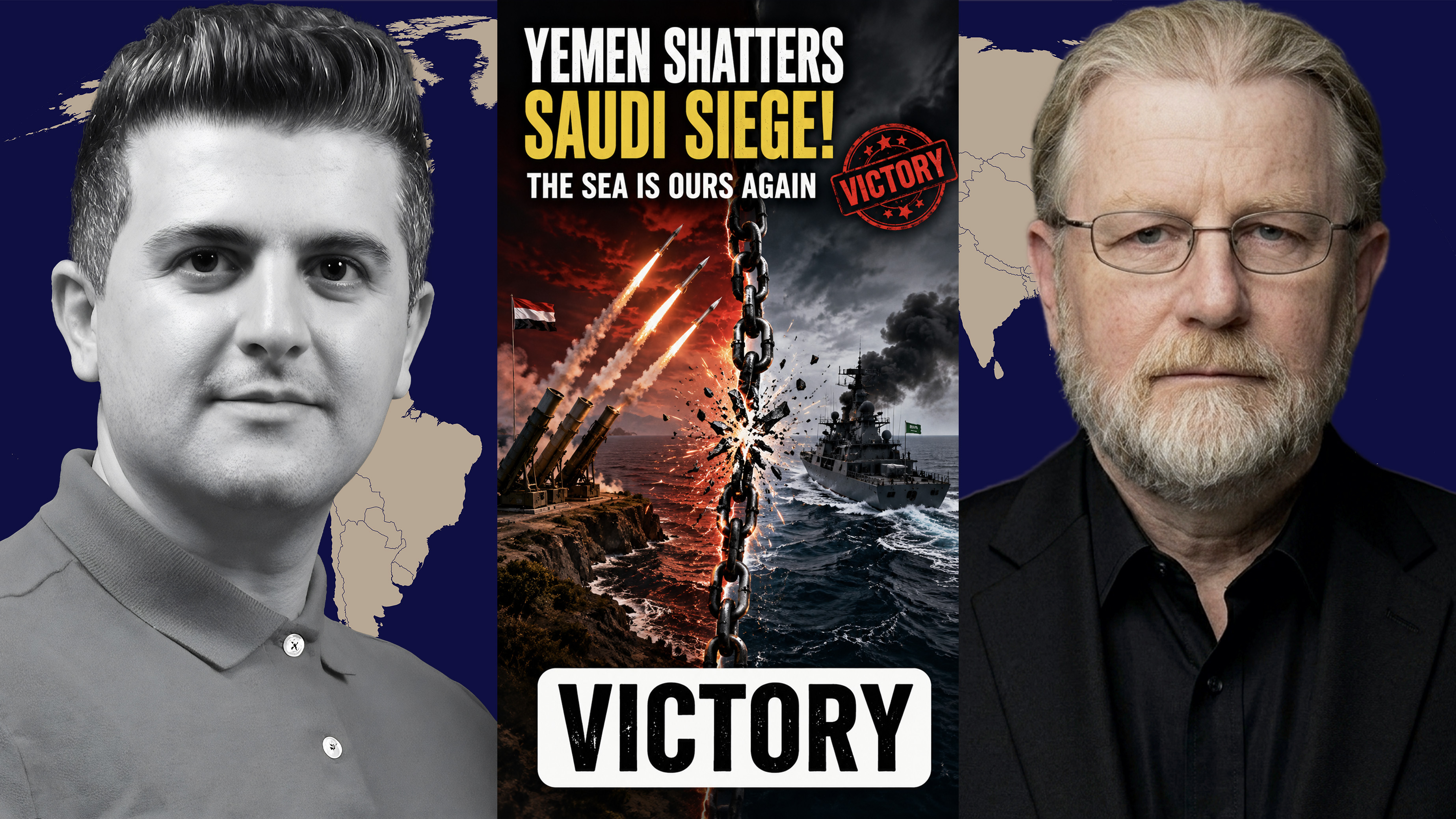 Larry Johnson: Yemen Shatters Saudi Naval Siege – Iran Leaves Trump With Zero Room to Maneuver episode artwork