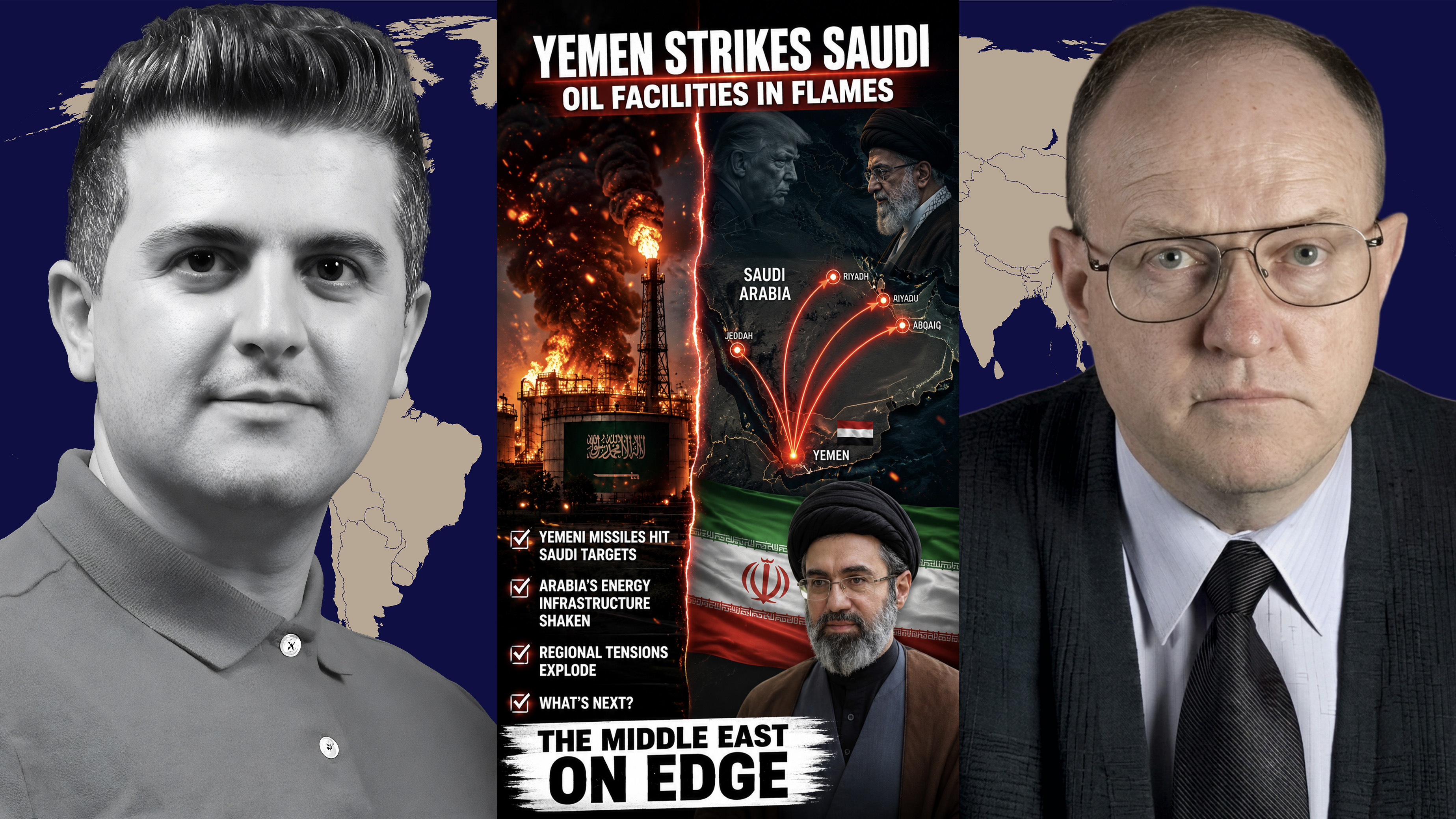 Col. Larry Wilkerson: Yemen Torches Saudi Facilities—Trump and Iran Prepare Their Next Move episode artwork