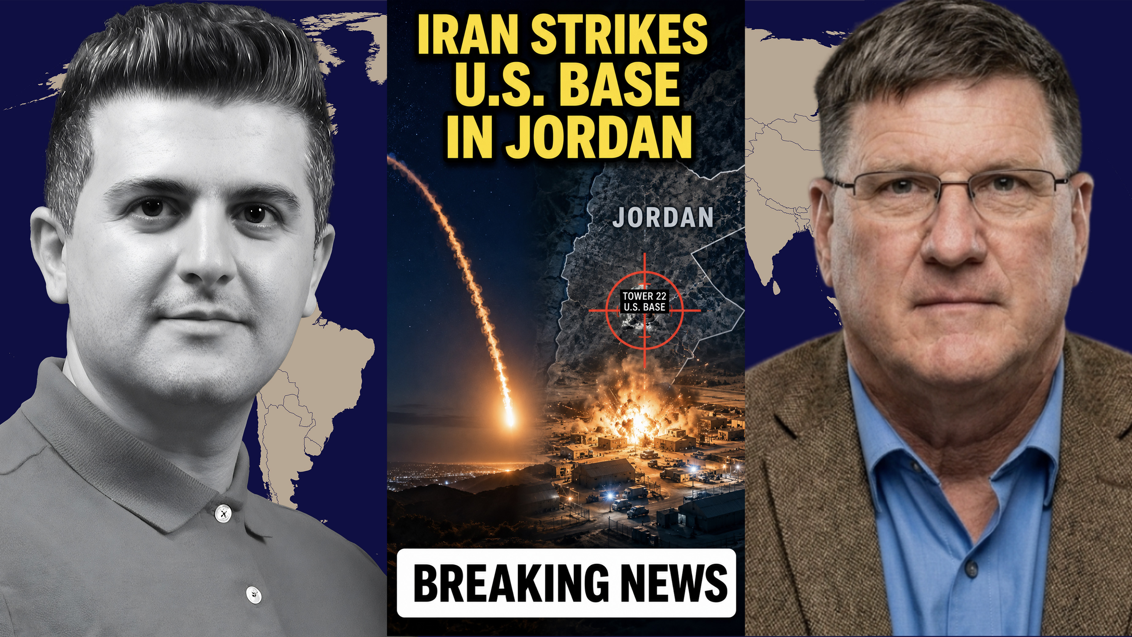 Scott Ritter: Iran Strikes U.S. Airbase & Command Center in Jordan with Ballistic Missiles episode artwork