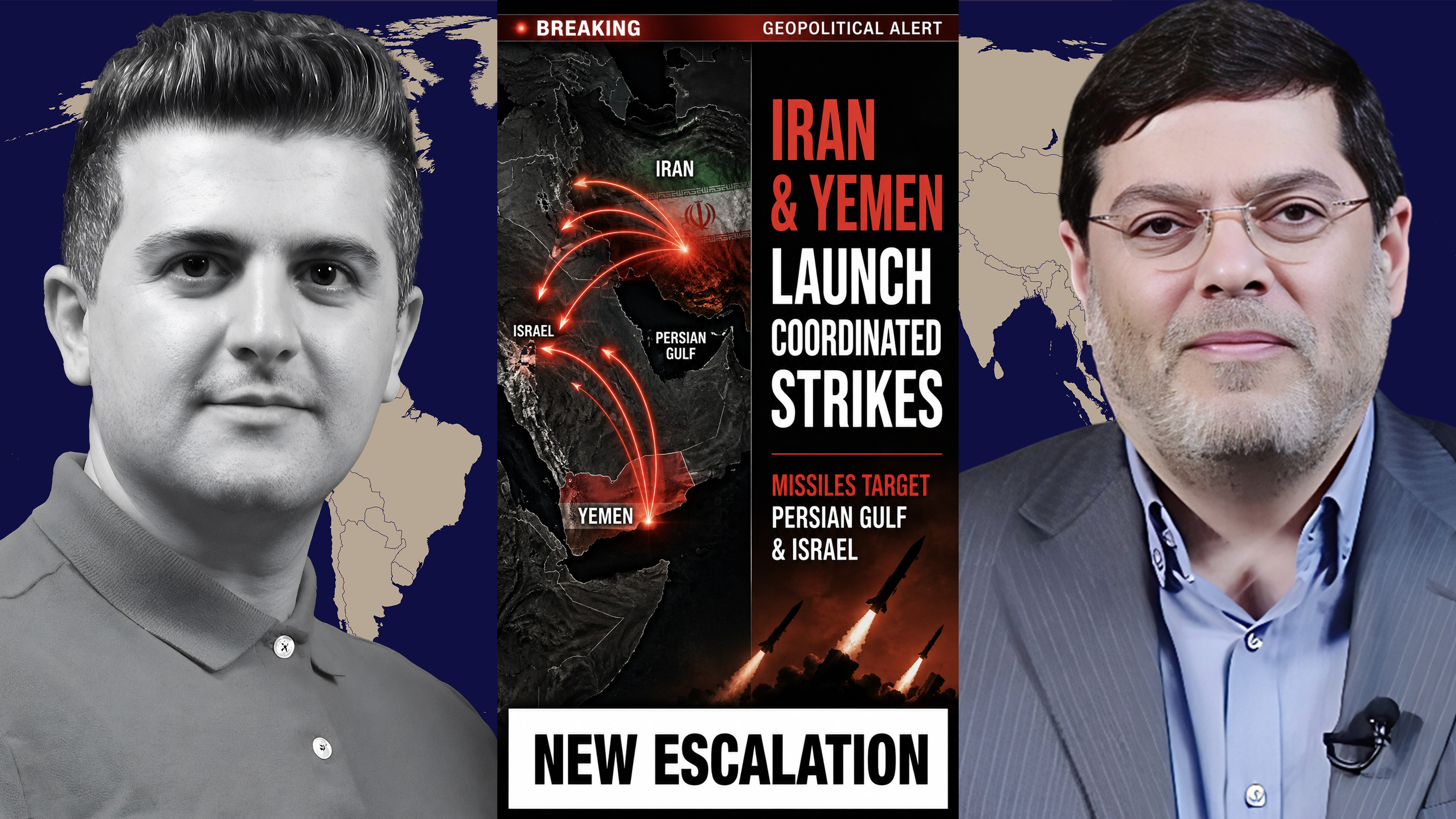 Seyed M. Marandi: Iran & Yemen to Unleash Missiles on Gulf, Israel episode artwork