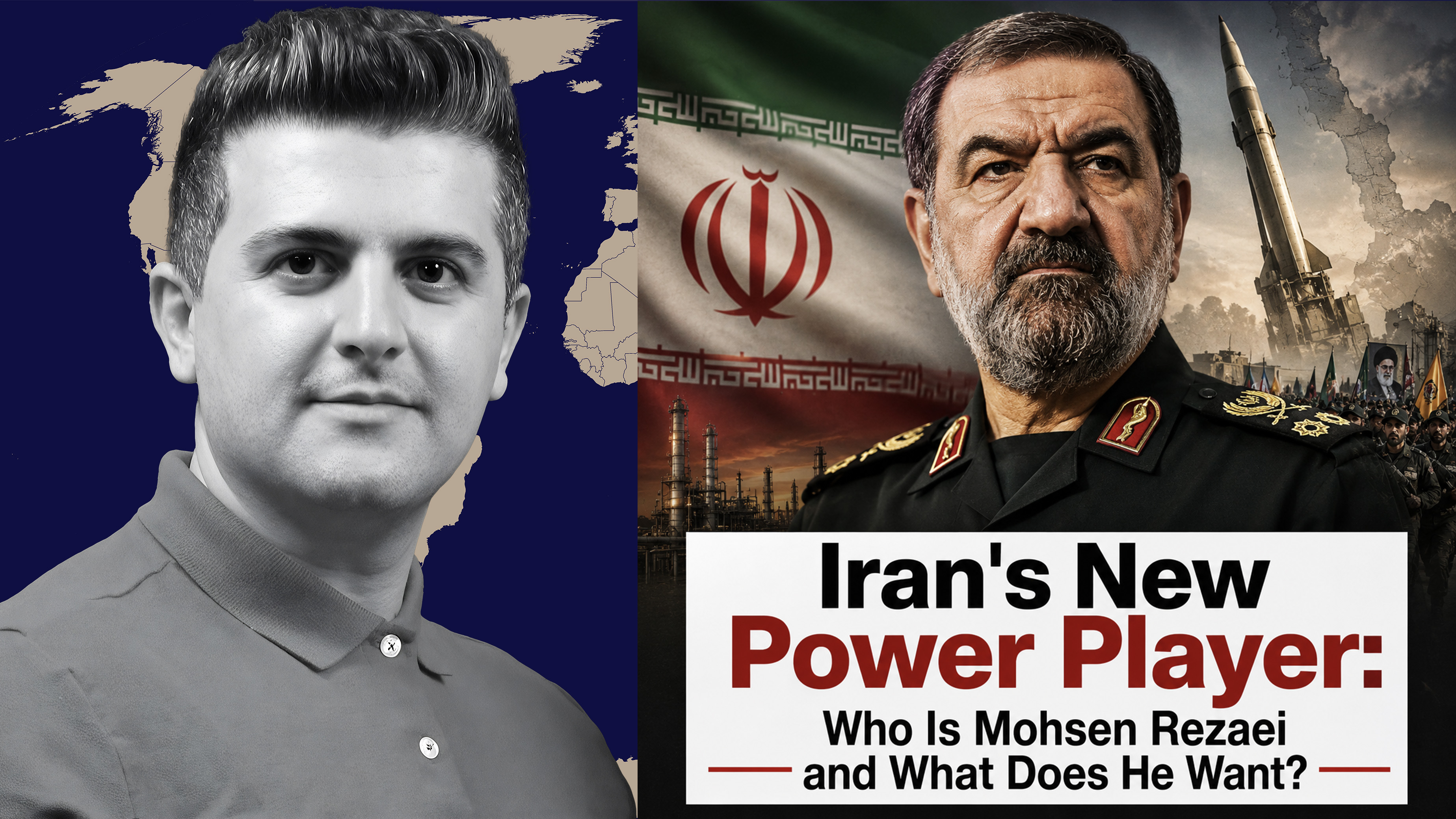 Nima R. Alkhorshid: Iran's New Power Player: Who Is Mohsen Rezaei and What Does He Want? episode artwork