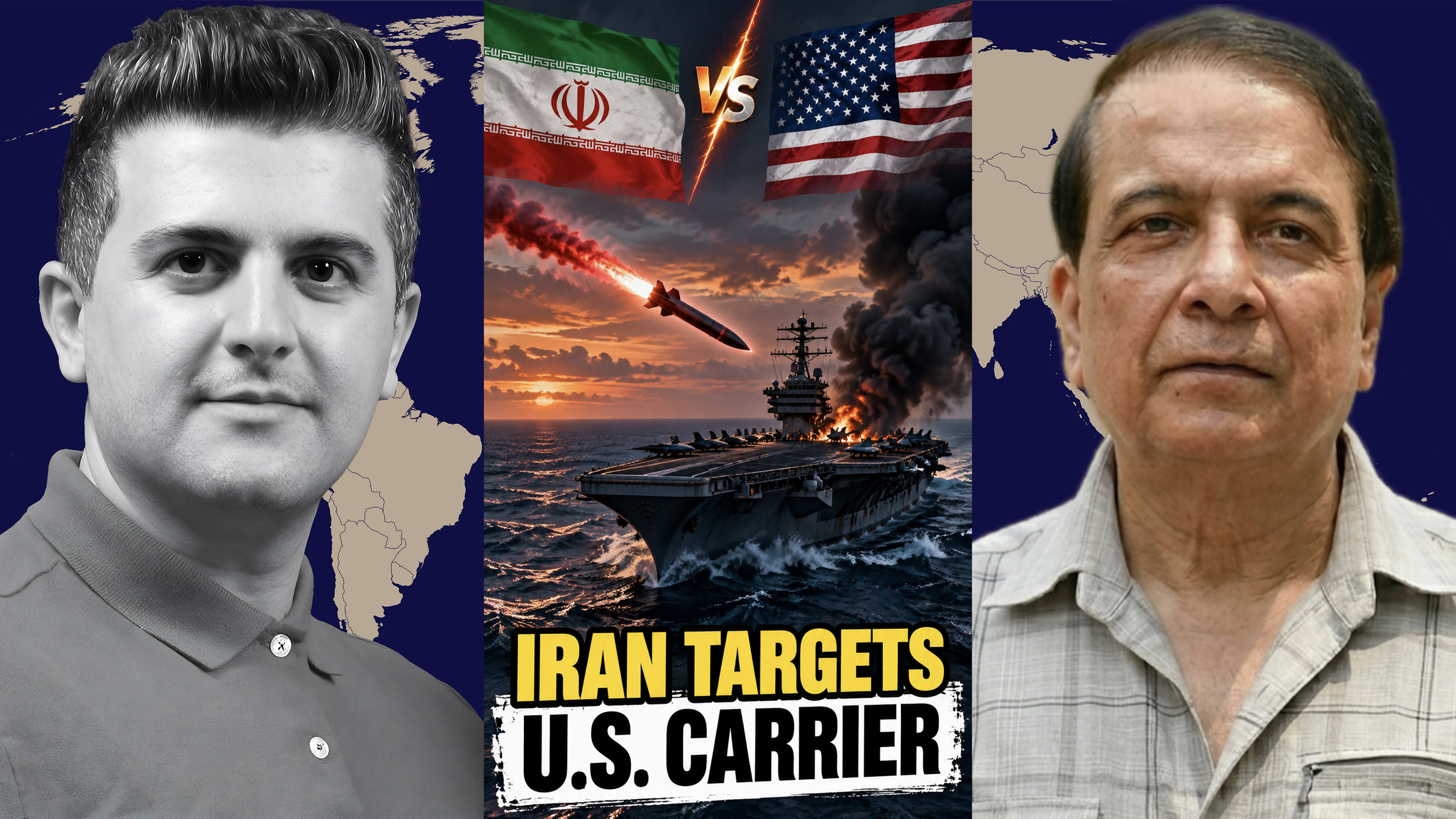 Pravin Sawhney: Iran Claims Direct Hit on U.S. Carrier: "Damaged & Forced to Flee"