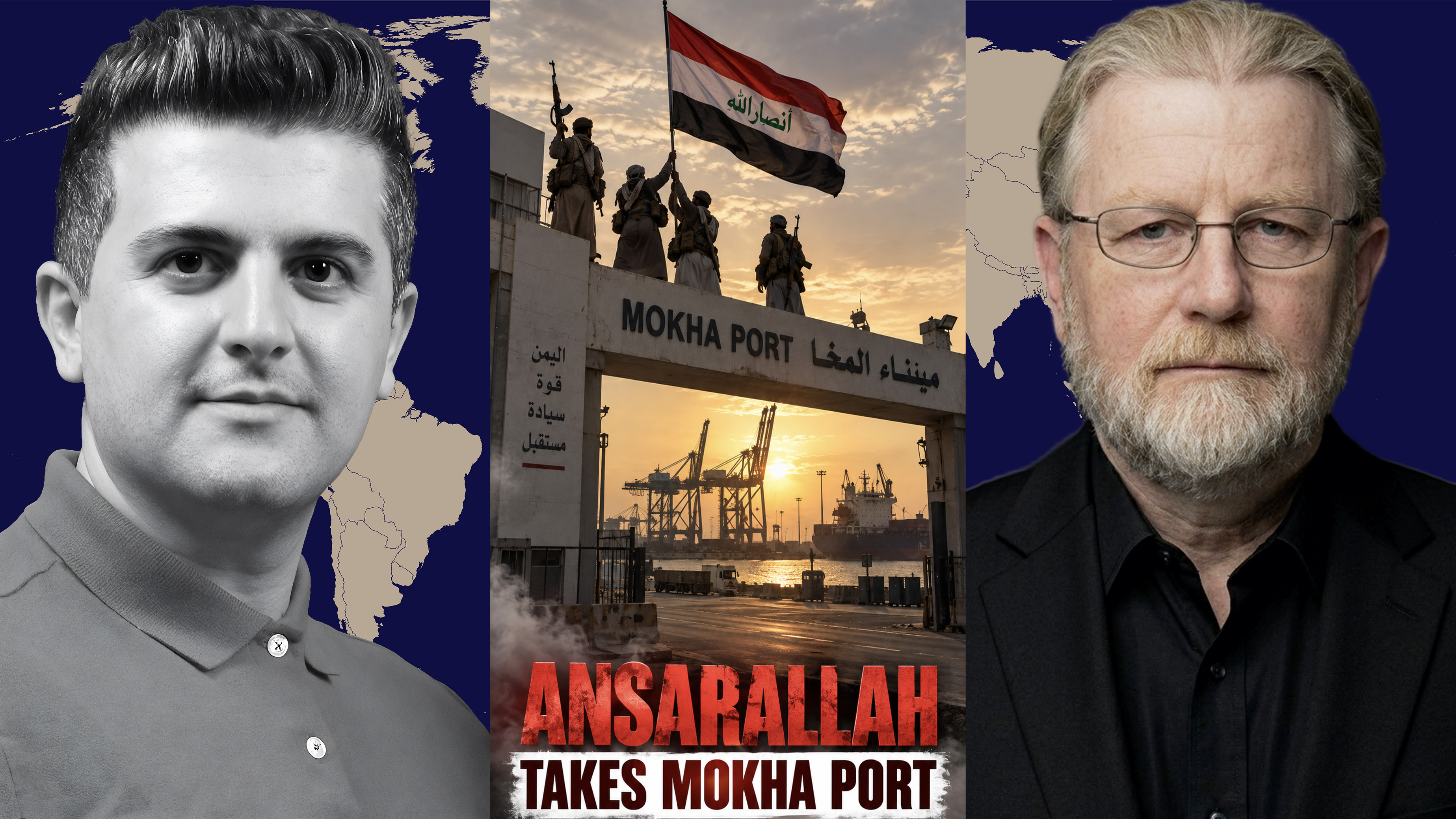 Larry Johnson: Ansarallah Seizes Mokha Port as Missiles Target Saudi King Khalid Airbase