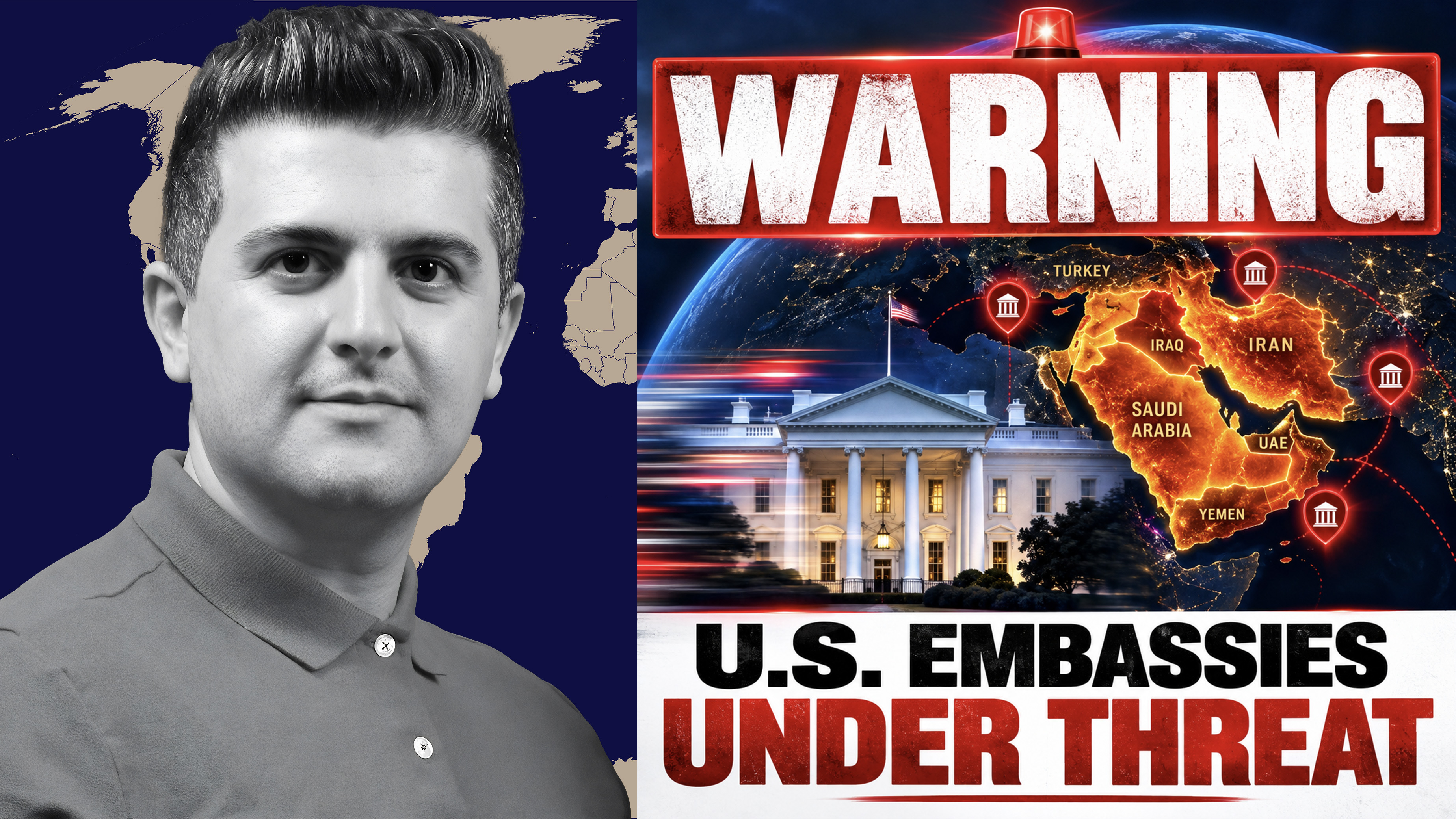 Nima R. Alkhorshid: All U.S. Embassies Issue Middle East Alerts as Trump Rushes Back to White House