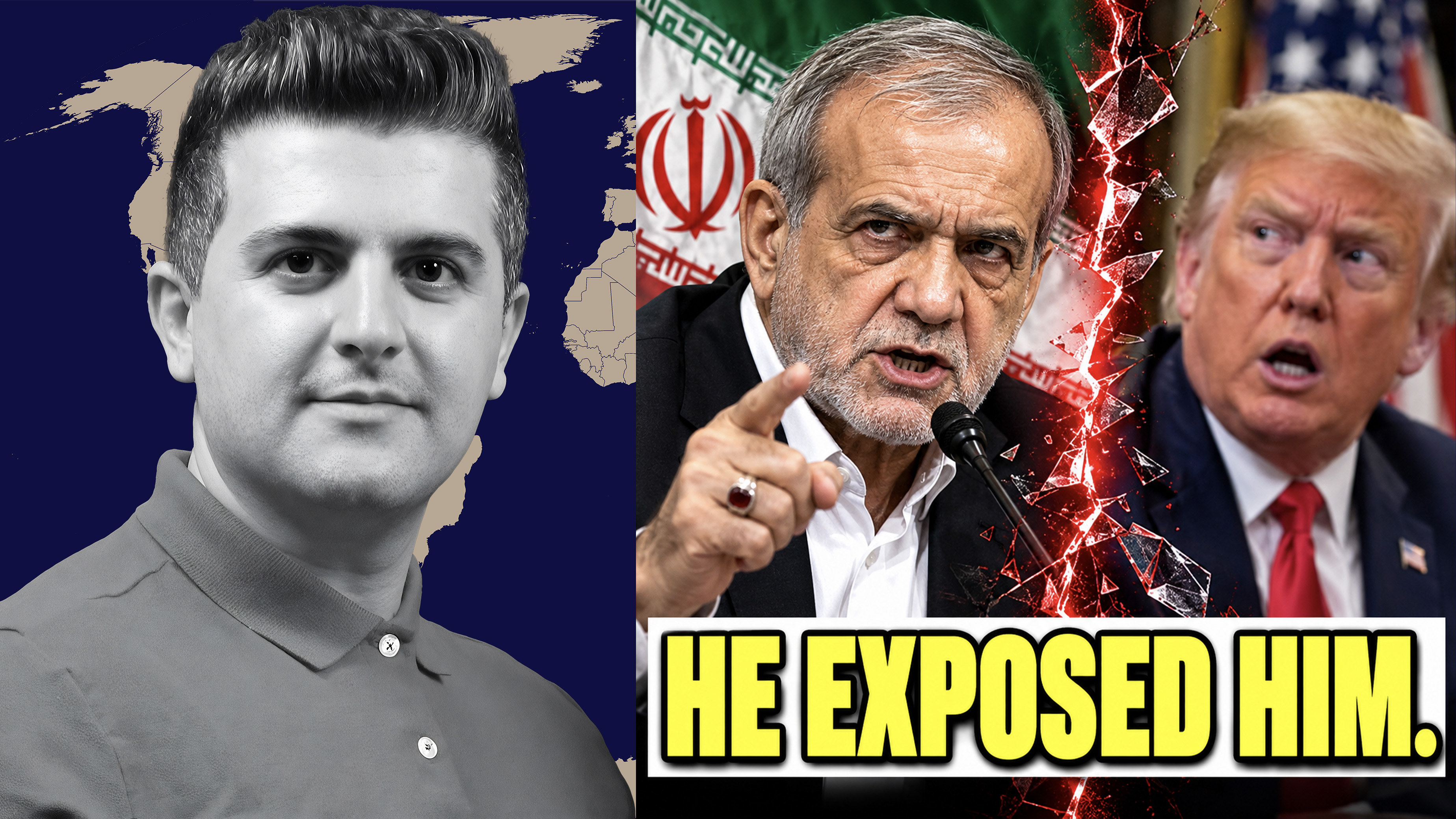 Nima R.Alkhorshid: Iran’s President Pezeshkian DISMANTLES Trump’s Claims in BLUNT Response