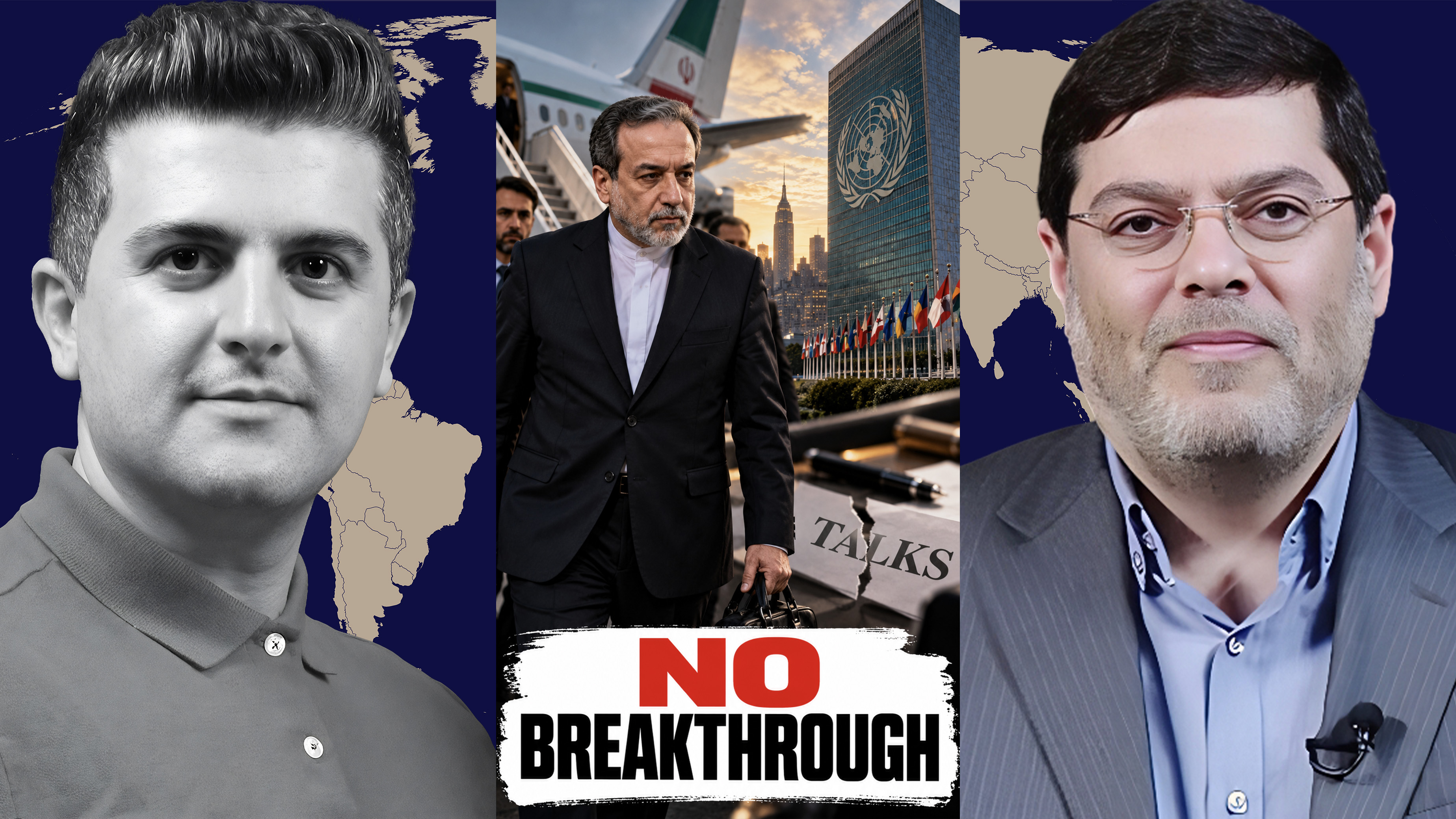 Seyed M. Marandi: Hormuz on Fire, Trump SLAMS Axios Over Iran Lie, Iran FM Leaves New York Early