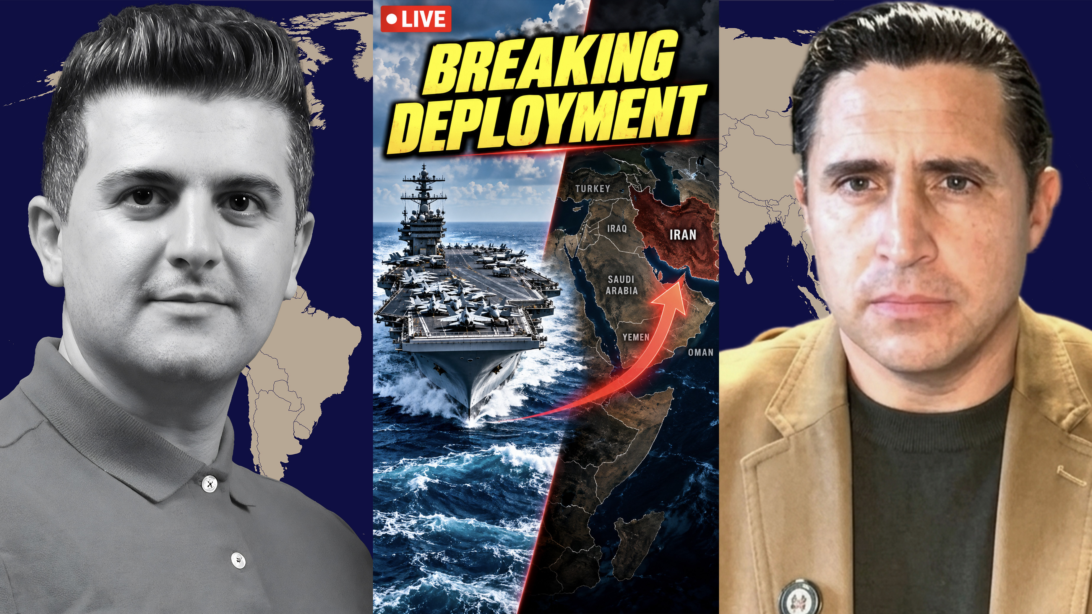 BREAKING: USS THEODORE ROOSEVELT ORDERED TO MIDDLE EAST - w/ Lt. Col. Anthony Aguilar