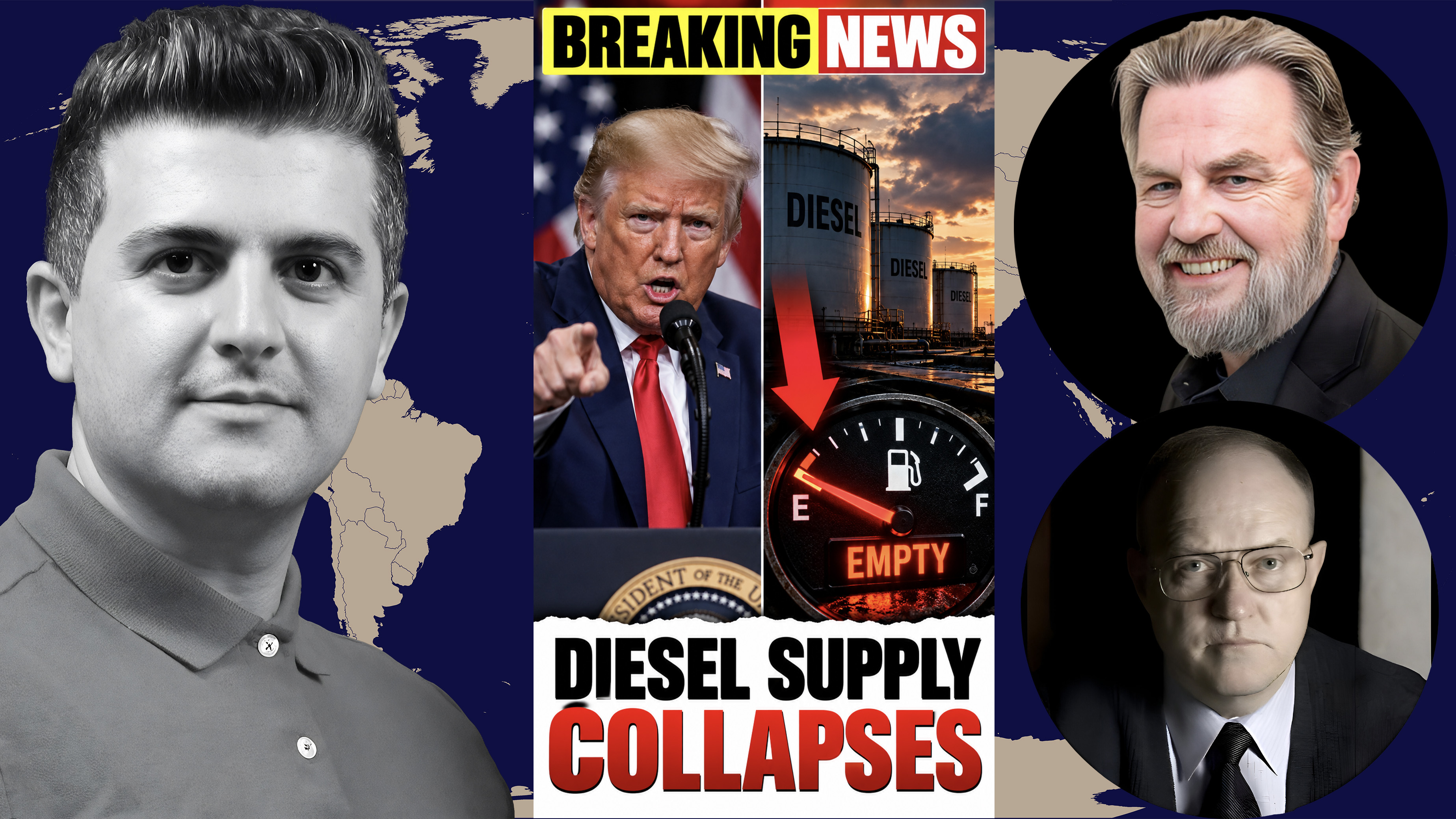 Col. Larry Wilkerson & Larry Johnson: BREAKING: Trump Says Europe Releases Massive Diesel Stockpiles