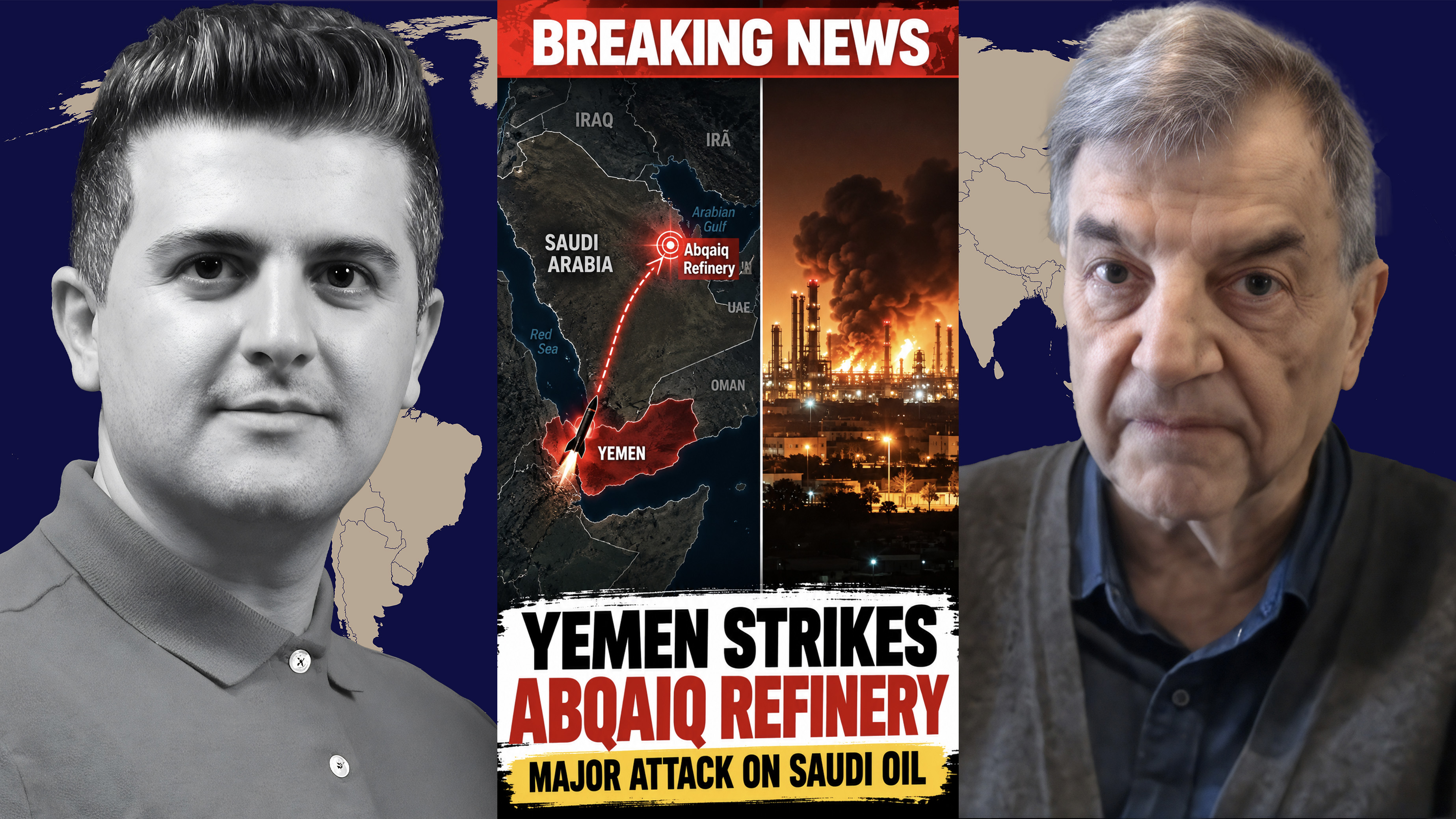 Michael Hudson: BREAKING: Yemeni Ballistic Missiles Strike Saudi Aramco's Abqaiq Refinery