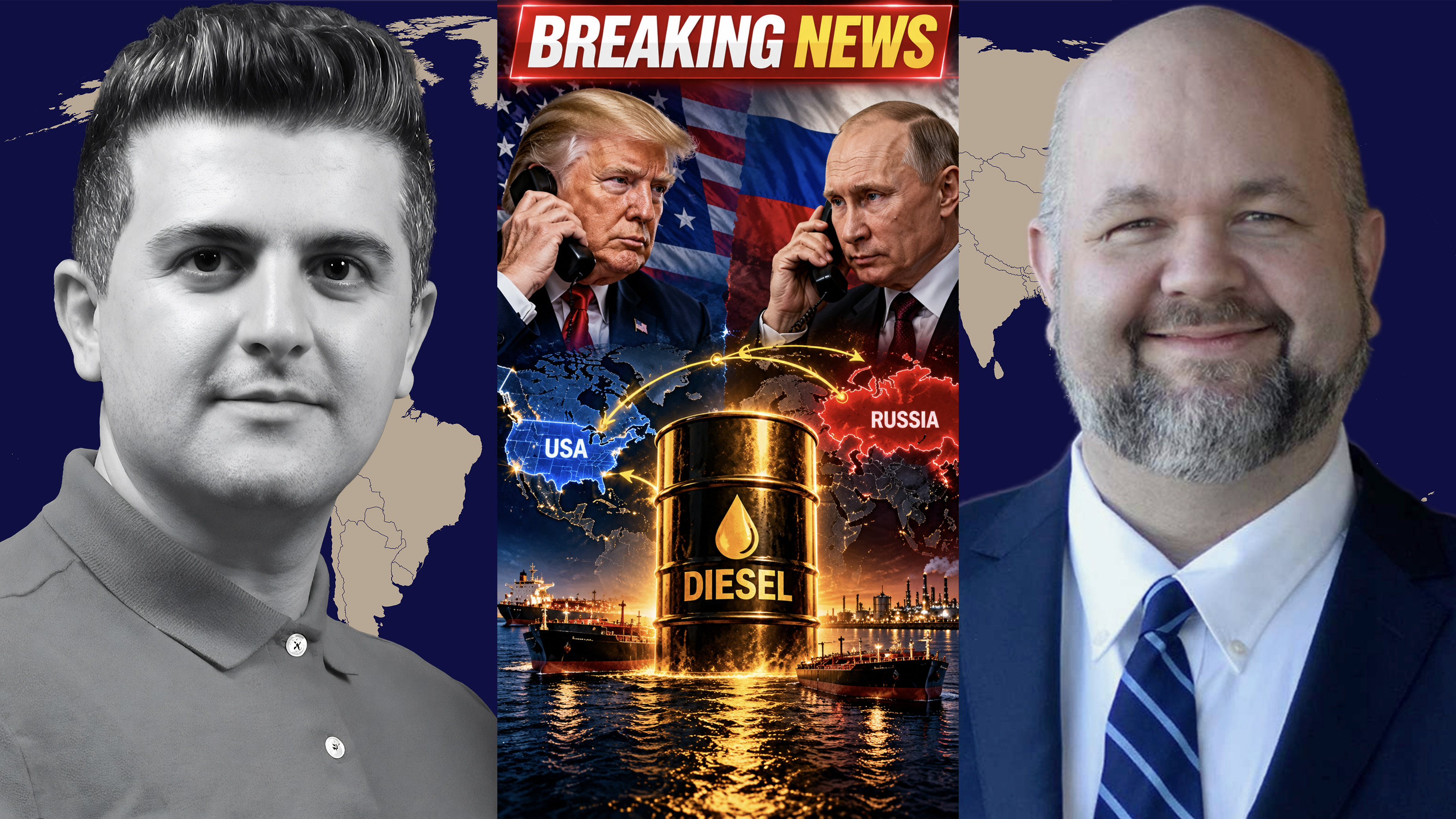 Robert Barnes: BREAKING: Trump Announces Massive Russian Diesel Deal After Call With Putin