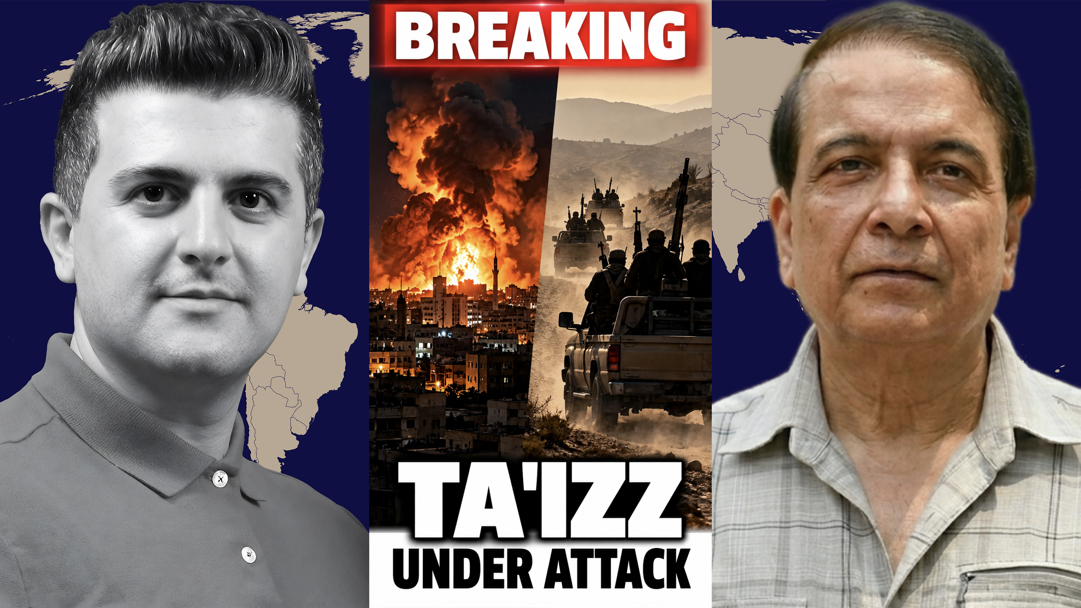 Pravin Sawhney: BREAKING: Saudi Airstrikes Hit Ta'izz as Houthis Advance on the Ground