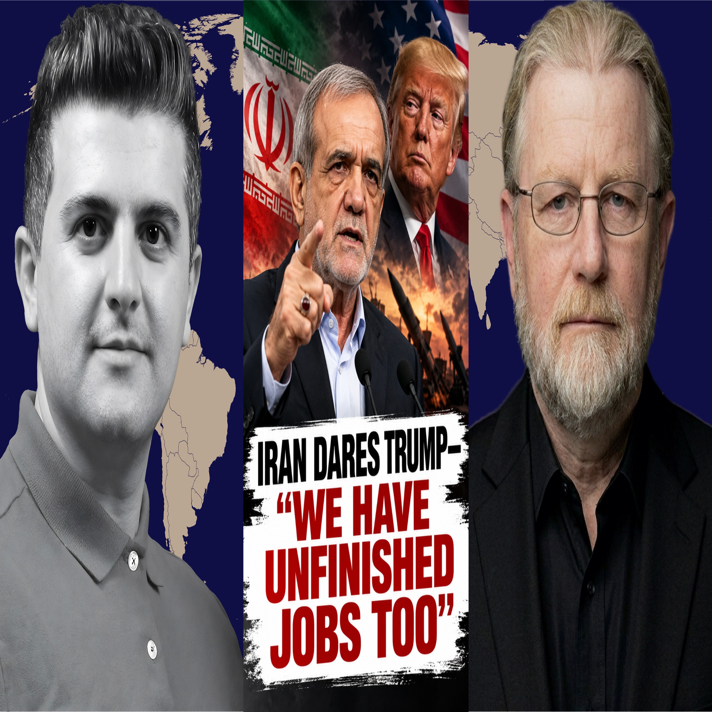 BREAKING: IRAN DARES TRUMP—"WE HAVE UNFINISHED JOBS TOO" - w/ Fmr. CIA Larry Johnson episode artwork