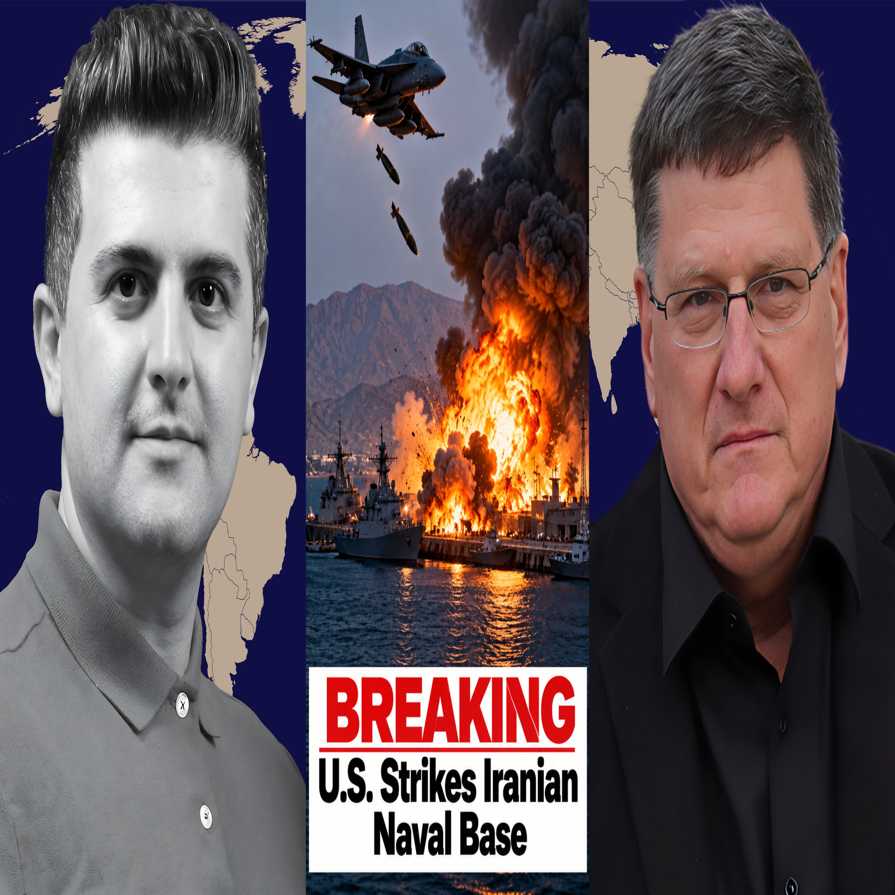 Scott Ritter: BREAKING: U.S. Strikes Iranian Naval Base on the Gulf of Oman episode artwork