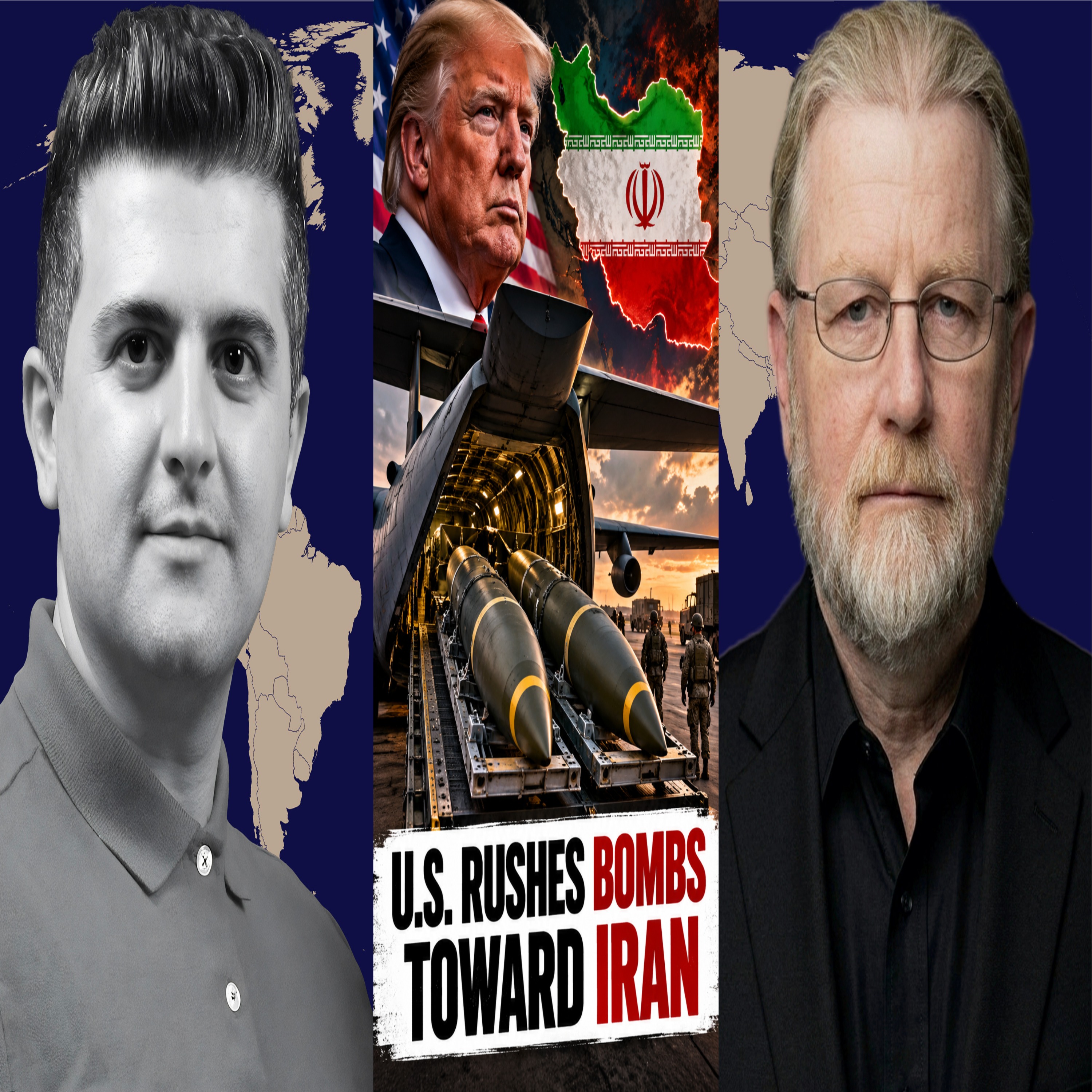 U.S. RUSHES BUNKER BUSTERS TOWARD IRAN AS WAR FEARS SURGE - w/ Larry Johnson