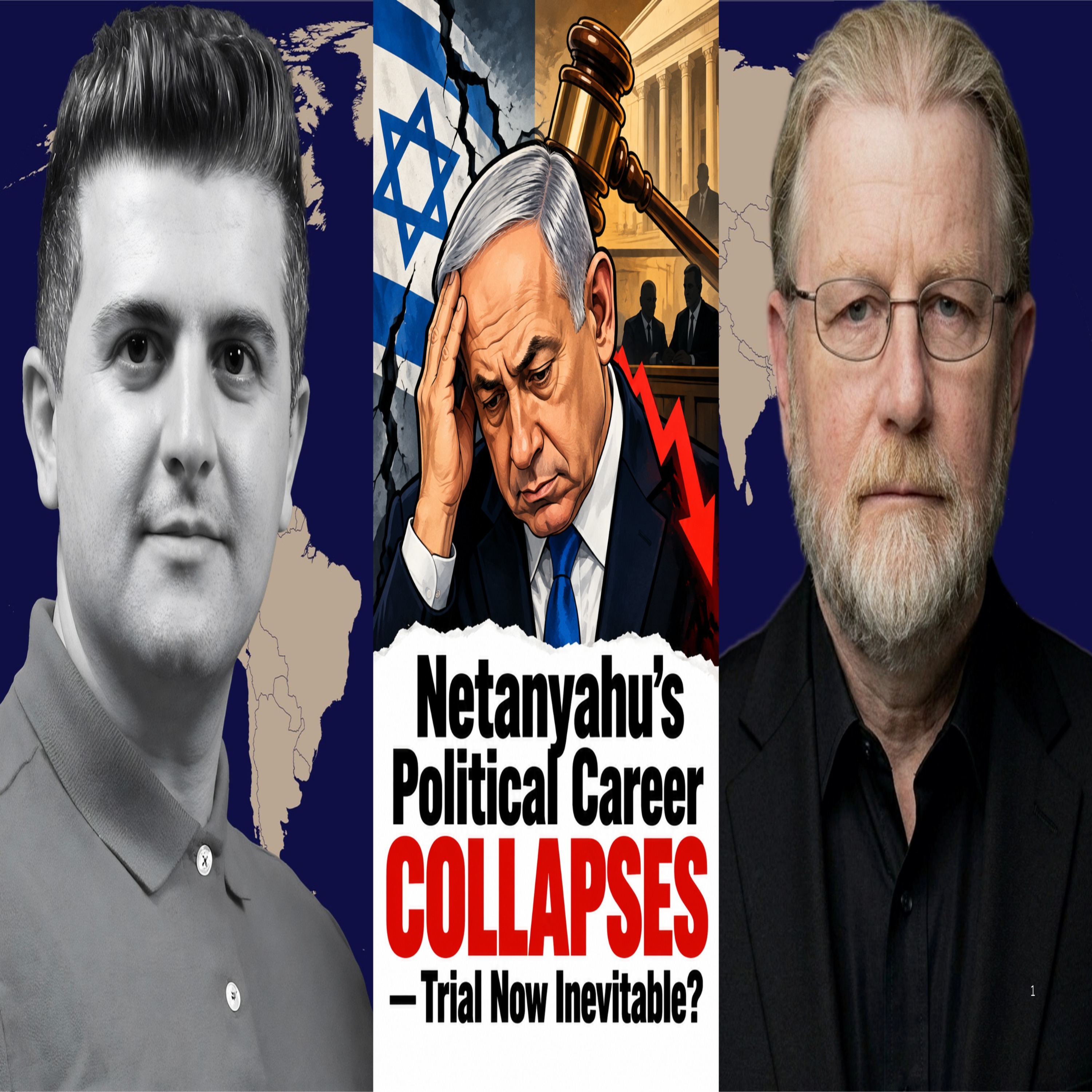 BREAKING: Netanyahu's Political Career COLLAPSES — Trial Now Inevitable? - w/ Larry Johnson