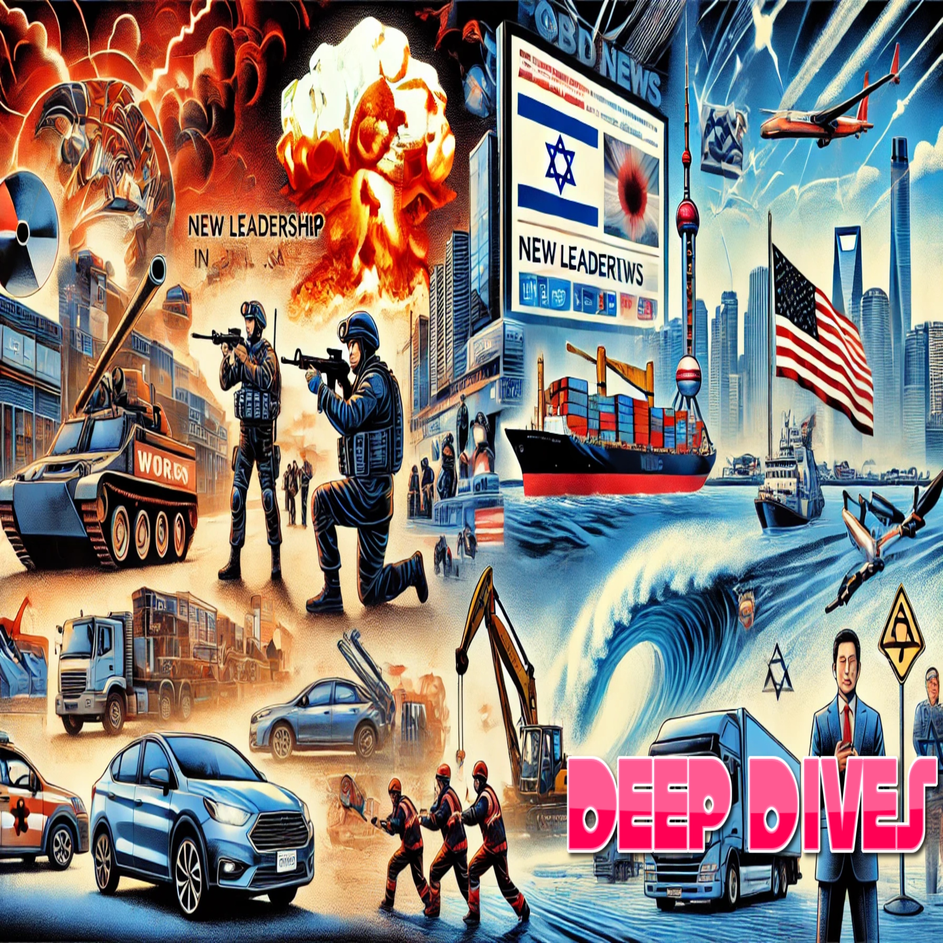Deep Dives Weekend Edition:  October 5, 2024 - Edge of Conflict: Global Crises Unfolding episode artwork
