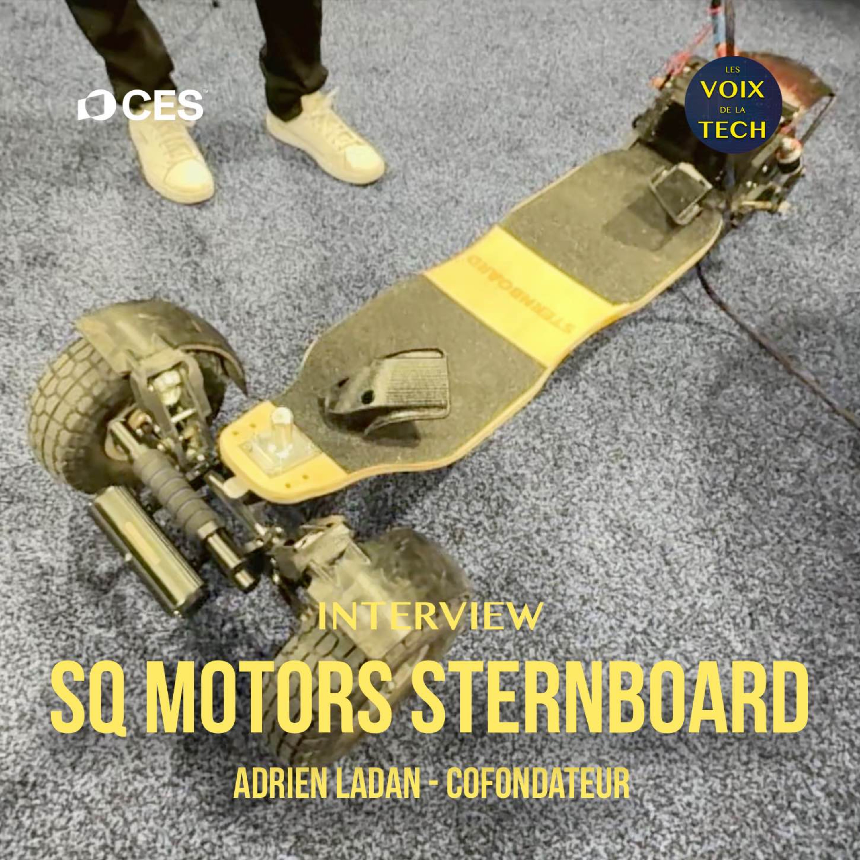 Interview | CES 2025 | Le Sternboard, un skateboard électrique tout-terrain episode artwork