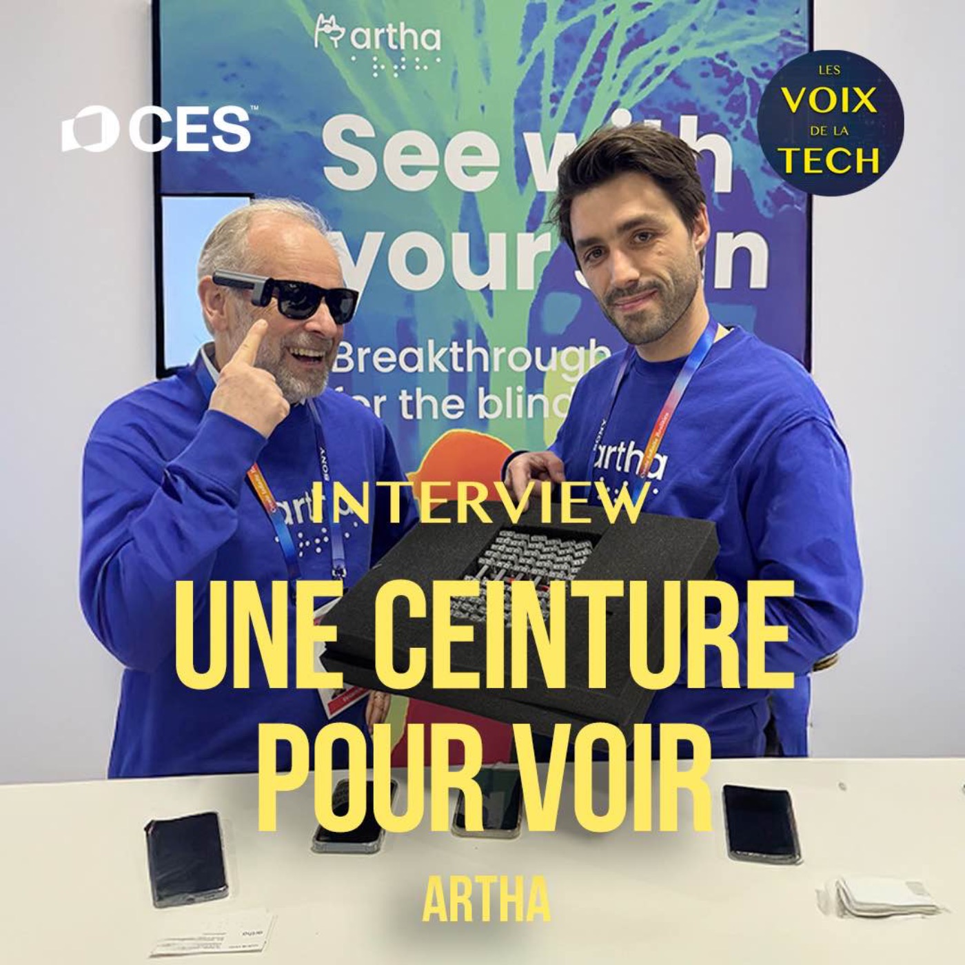 Interview | CES 2025 | Artha, une ceinture pour voir episode artwork