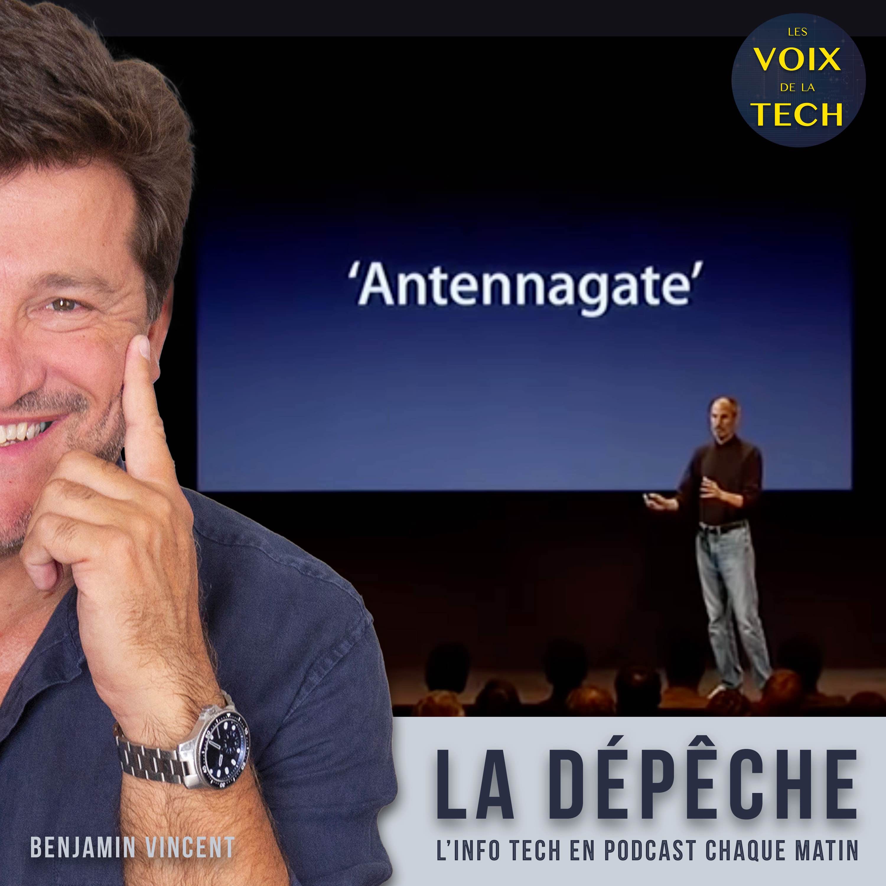 La dépêche | iPhone 4 : antennagate en 2010, le fin mot de l'histoire, 15 ans plus tard episode artwork
