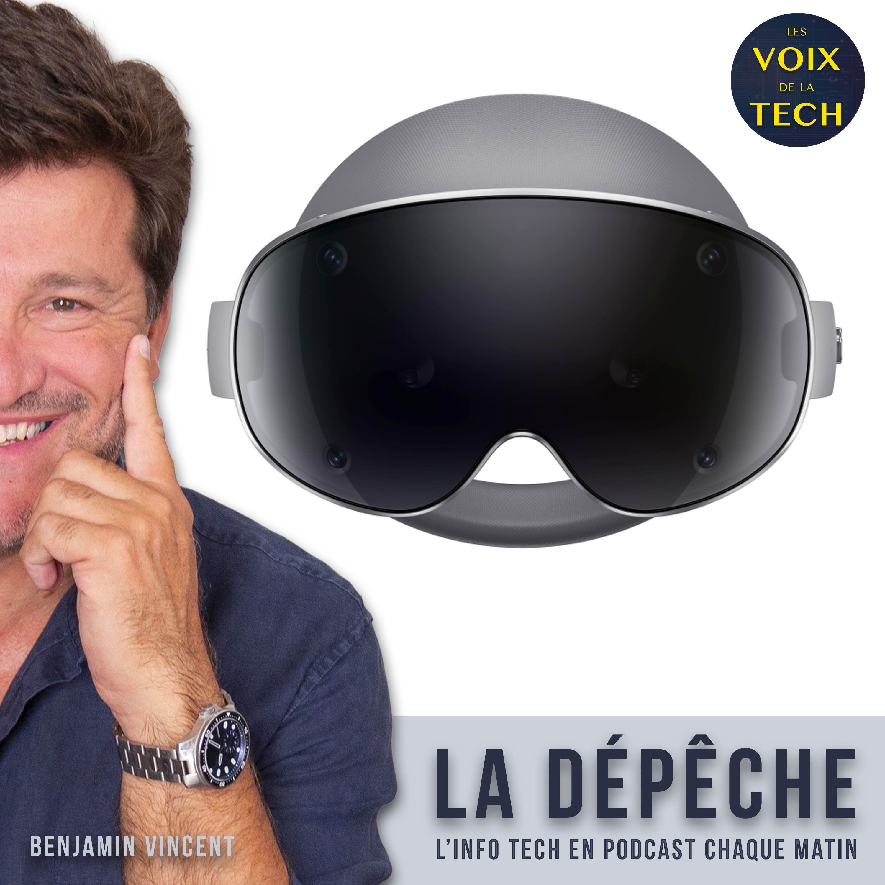 La dépêche | Galaxy XR : le masque de réalité mixte de Samsung et Google est deux fois moins cher que le Vision Pro episode artwork