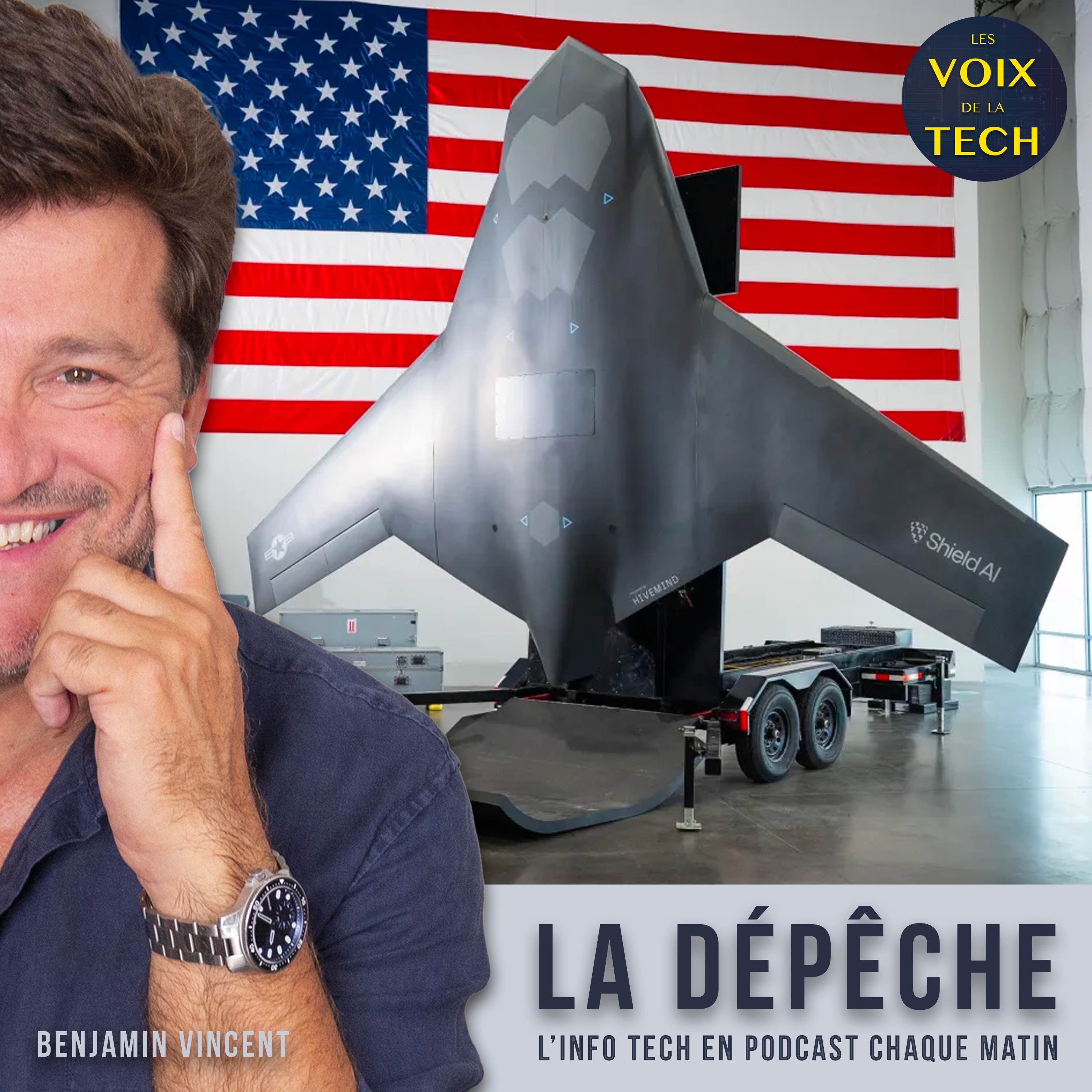 La dépêche | X-BAT : l’avion chauve-souris sans pilote guidé par l’IA à décollage et atterrissage vertical episode artwork