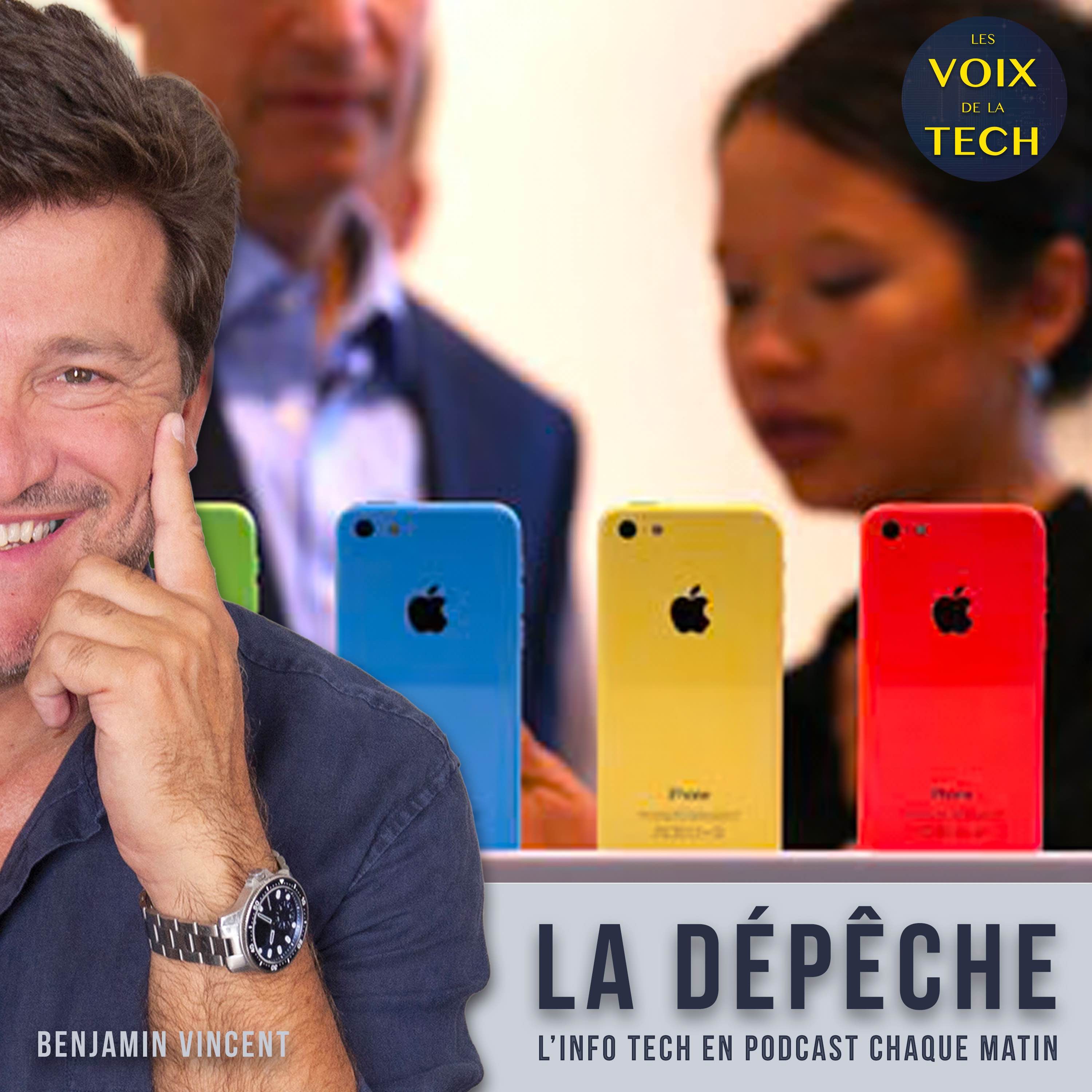 La dépêche | Apple condamné à payer 48,7 millions € à Bouygues Telecom, Free et SFR, 12 ans après les iPhone 5s et 5c episode artwork