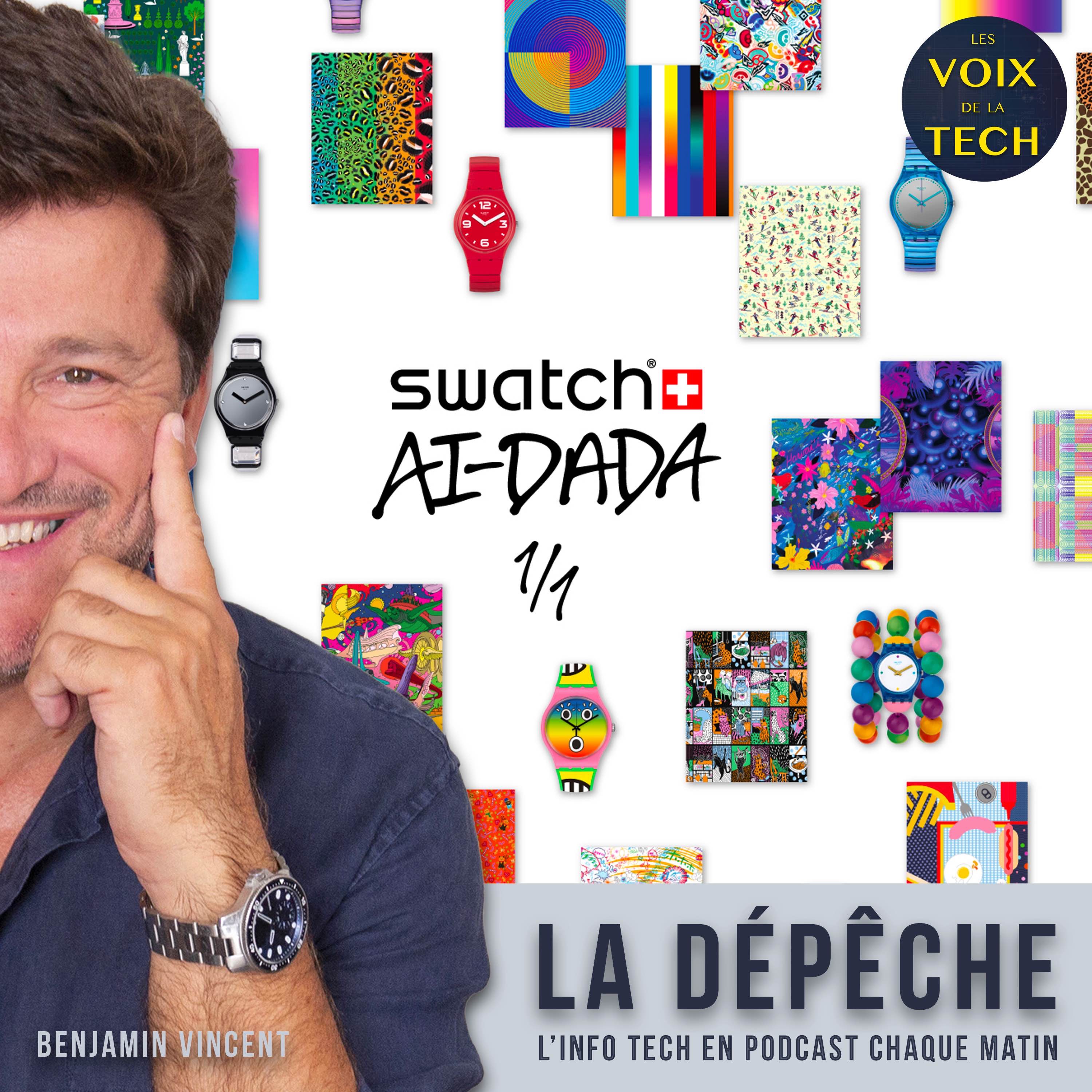 La dépêche | AI-DADA : créer une Swatch unique au monde avec l’IA d’OpenAI… mais pas encore sa Moonswatch episode artwork
