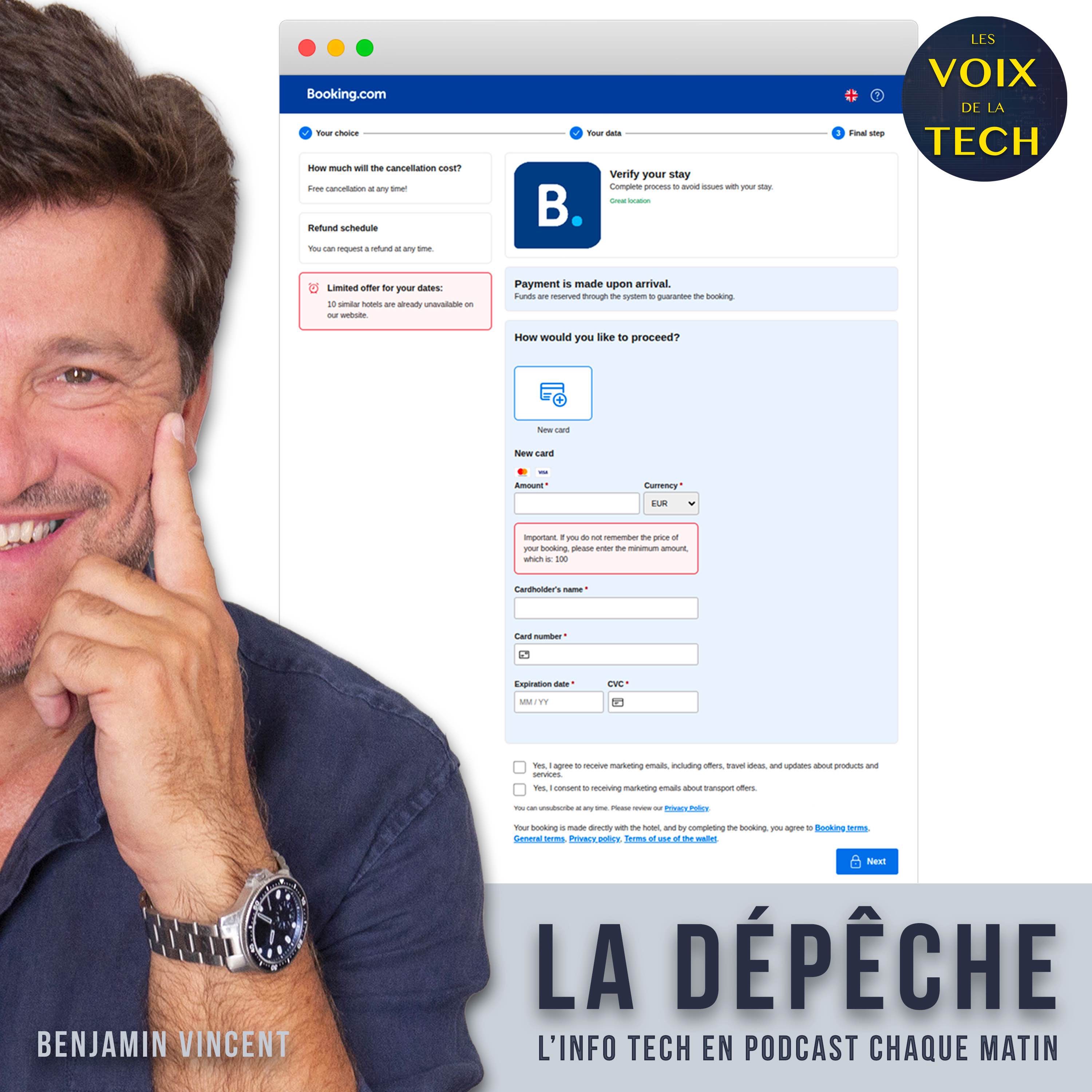 La dépêche | Client Booking.com ? Attention aux faux mails : ne payez pas deux fois vos prochaines vacances ! episode artwork