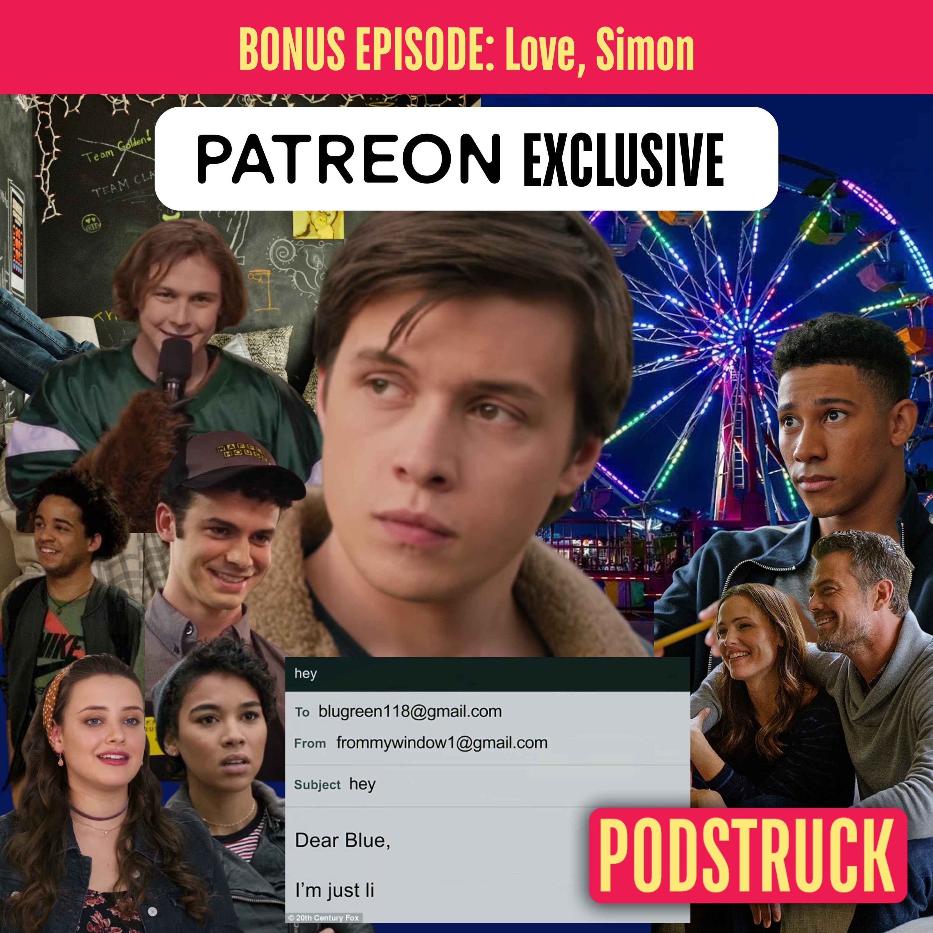 PATREON EXCLUSIVE: Love, Simon episode artwork