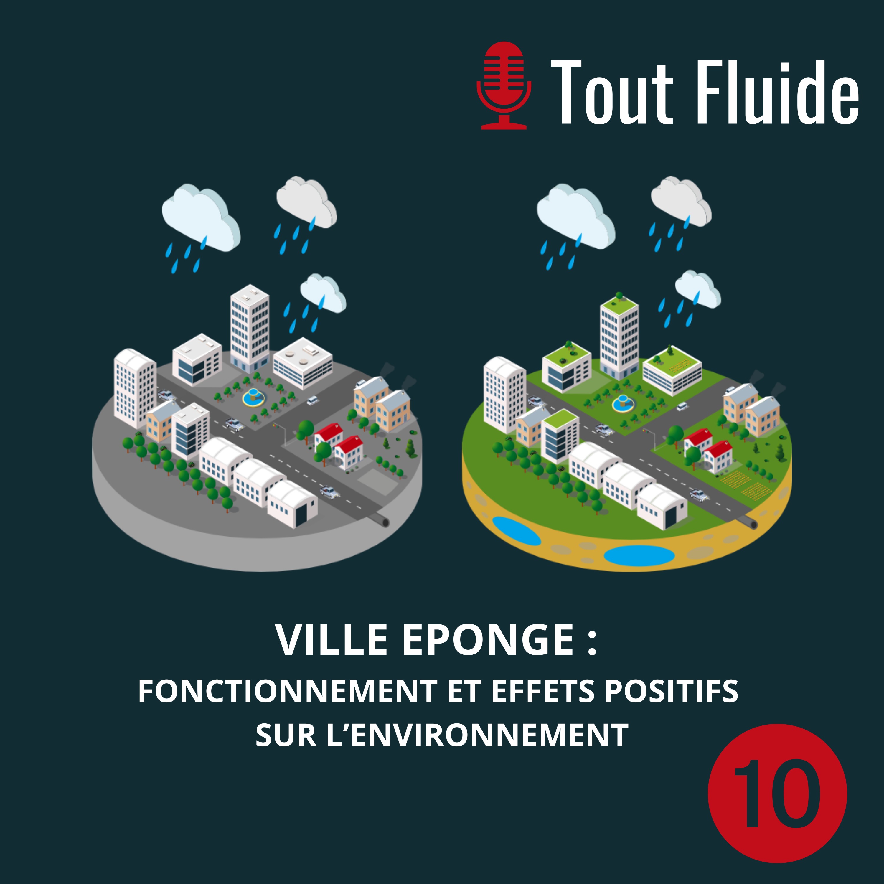 10 - Villes éponges, une nouvelle façon de gérer l’eau en ville episode artwork