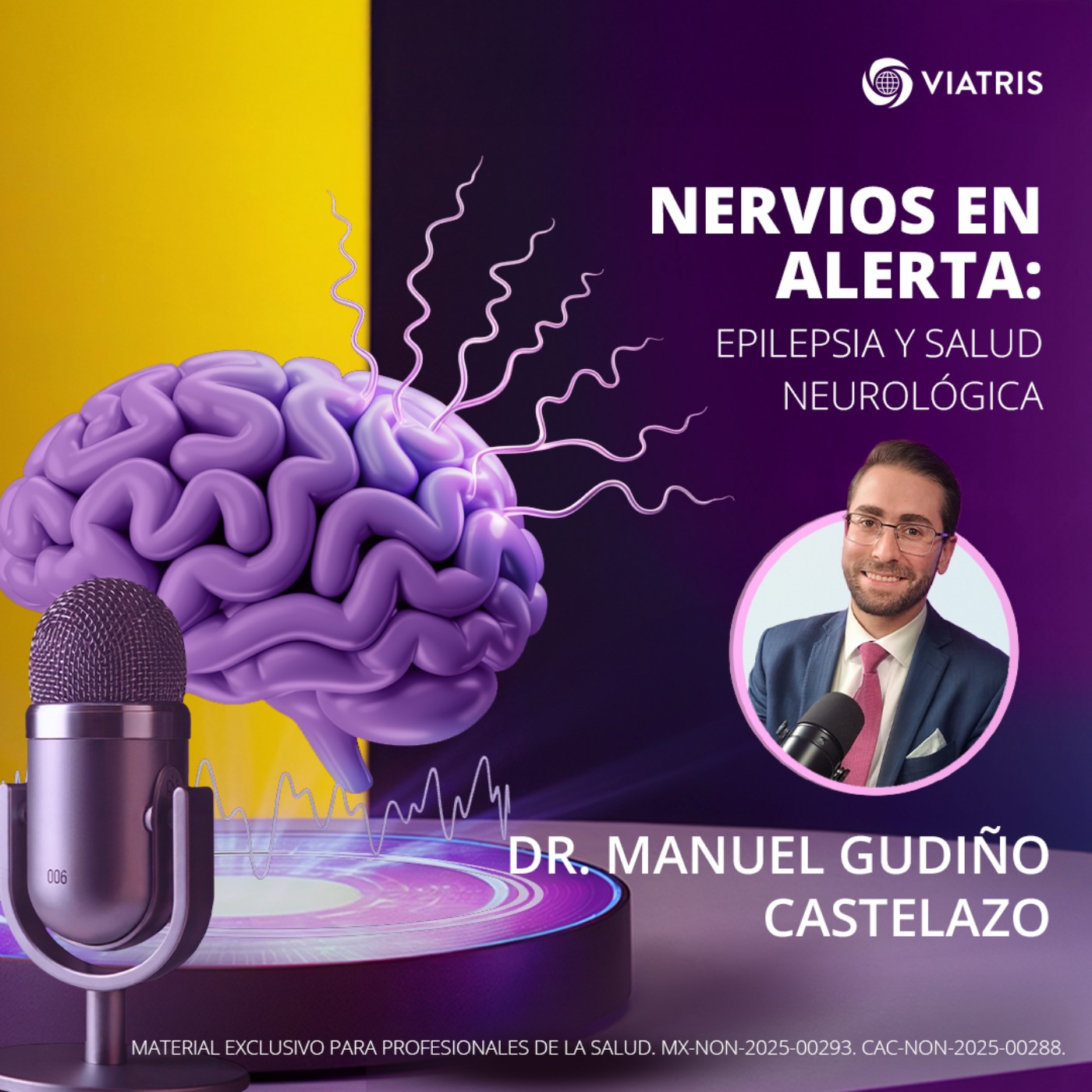 Nervios en alerta: epilepsia y salud neurológica episode artwork
