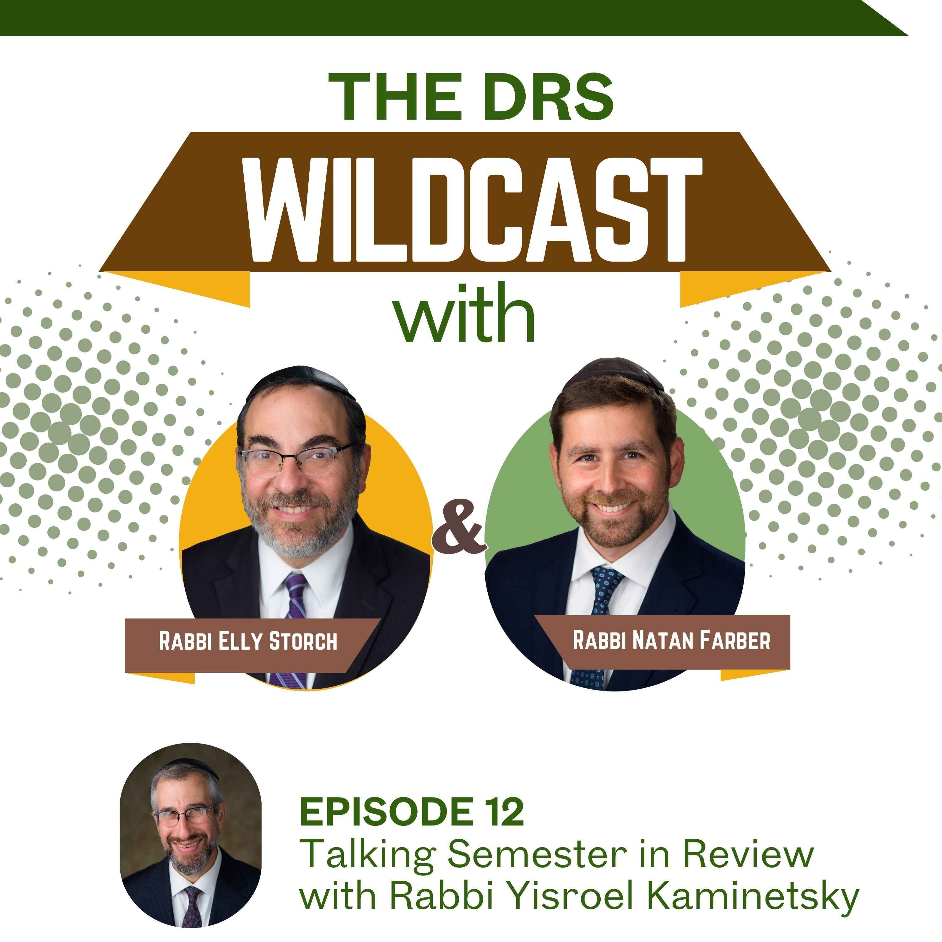 Episode 12: Talking Semester in Review with Rabbi Yisroel Kaminetsky episode artwork