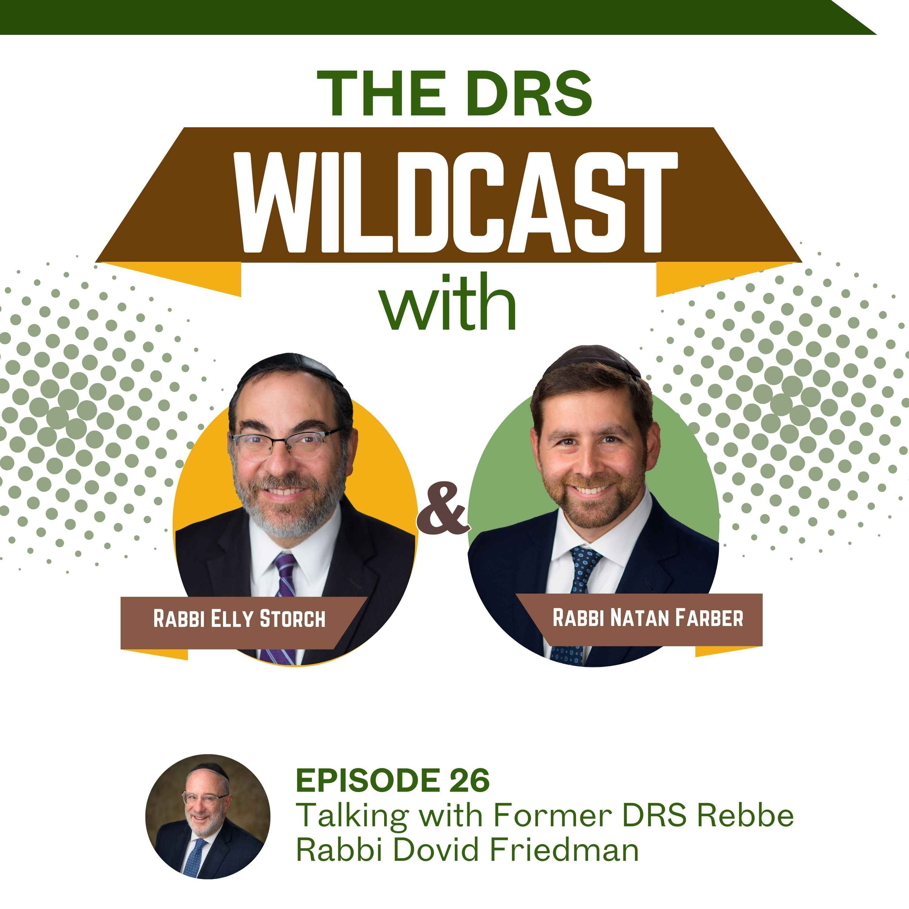 Episode 26: Talking with Former DRS Rebbe Rabbi Dovid Friedman episode artwork