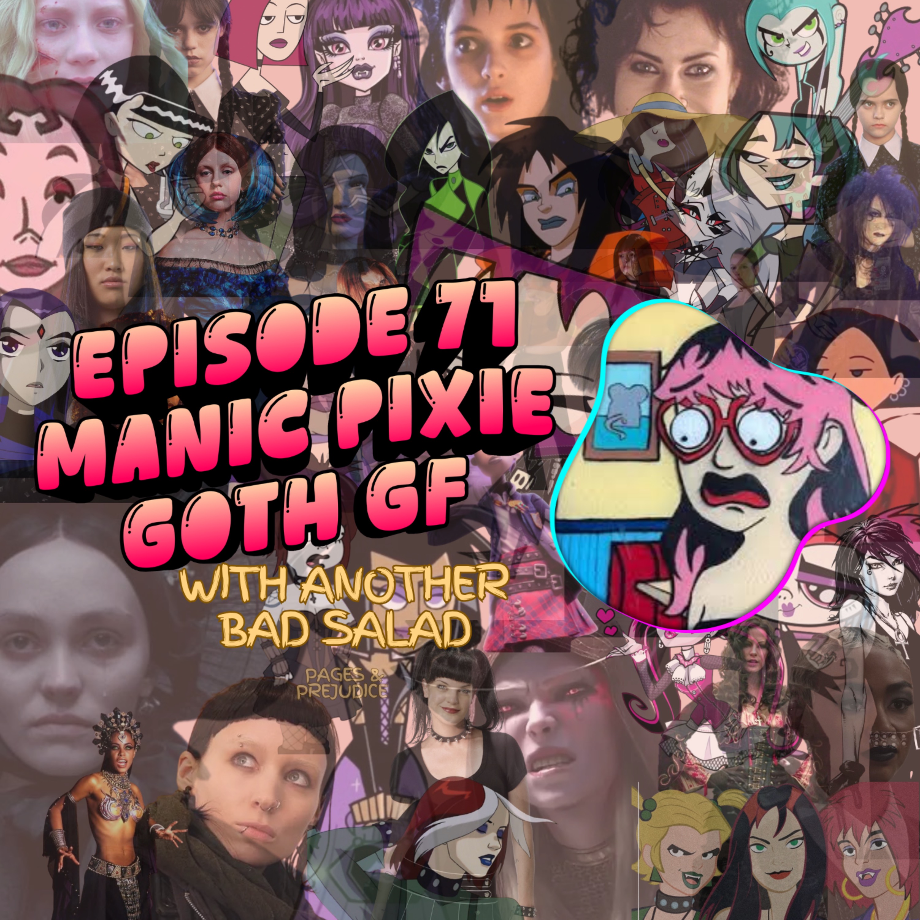 E70: Manic Pixie Goth GF - the Commodification of Alt Girls in Media episode artwork