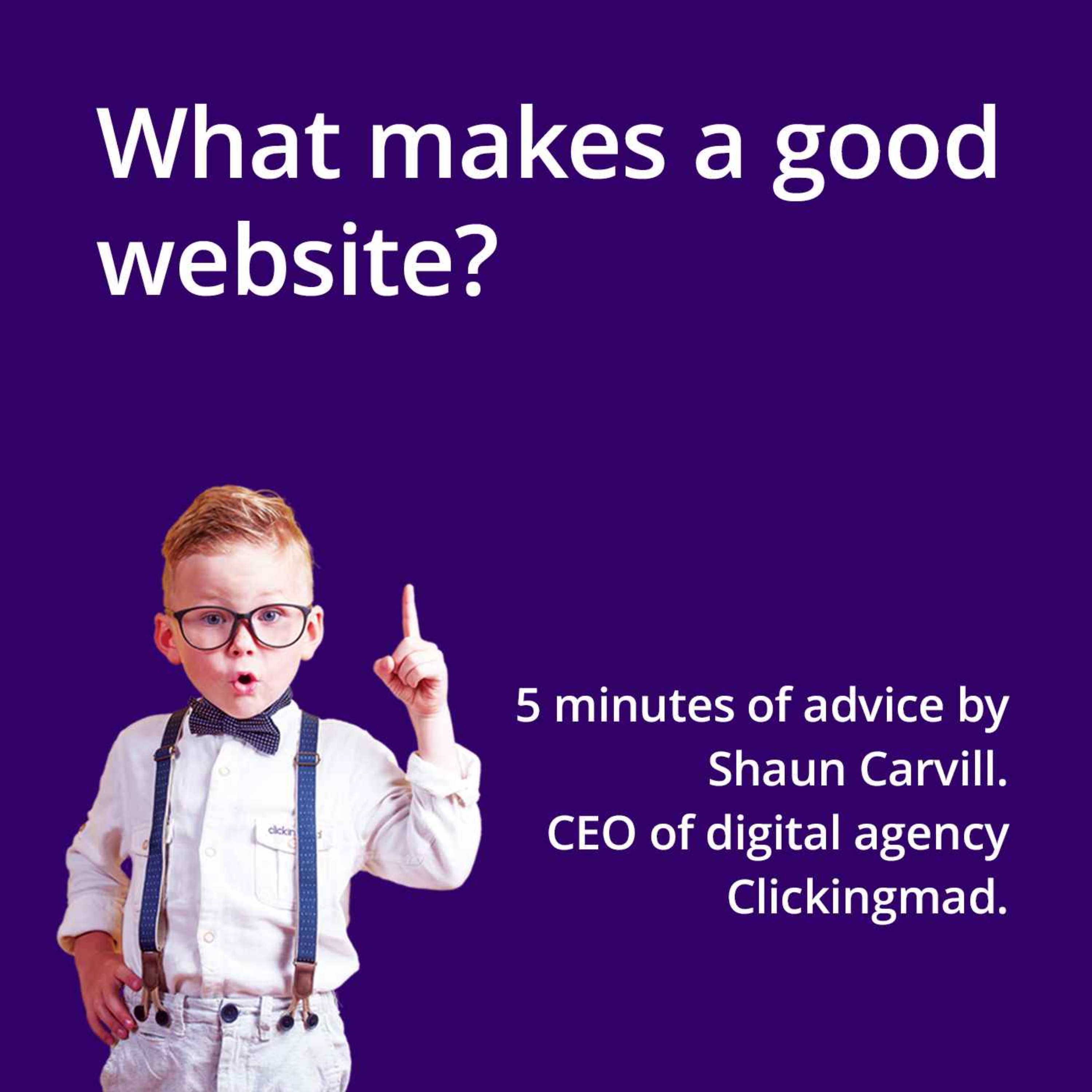 What makes a good website? episode artwork