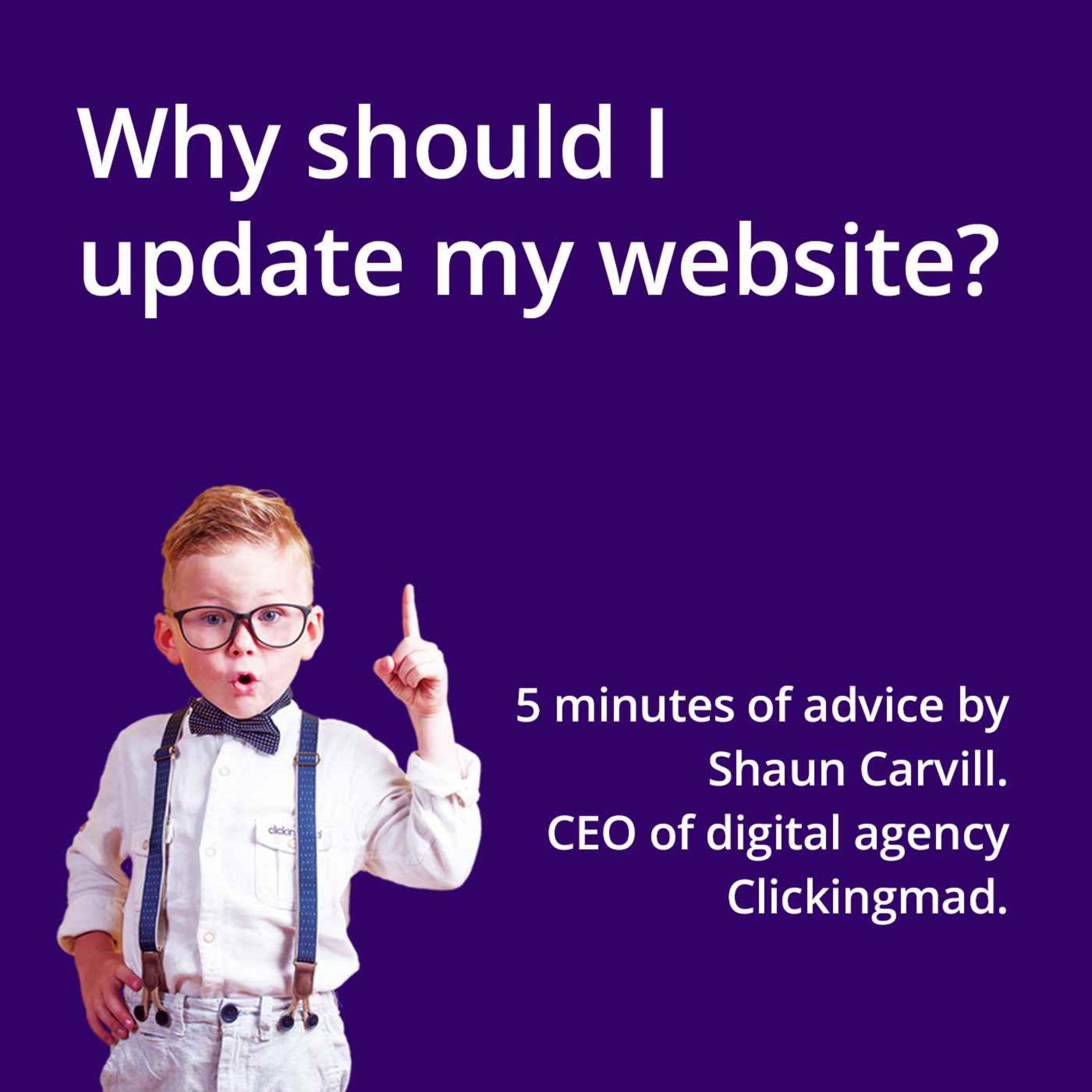 Why should I update my website? episode artwork