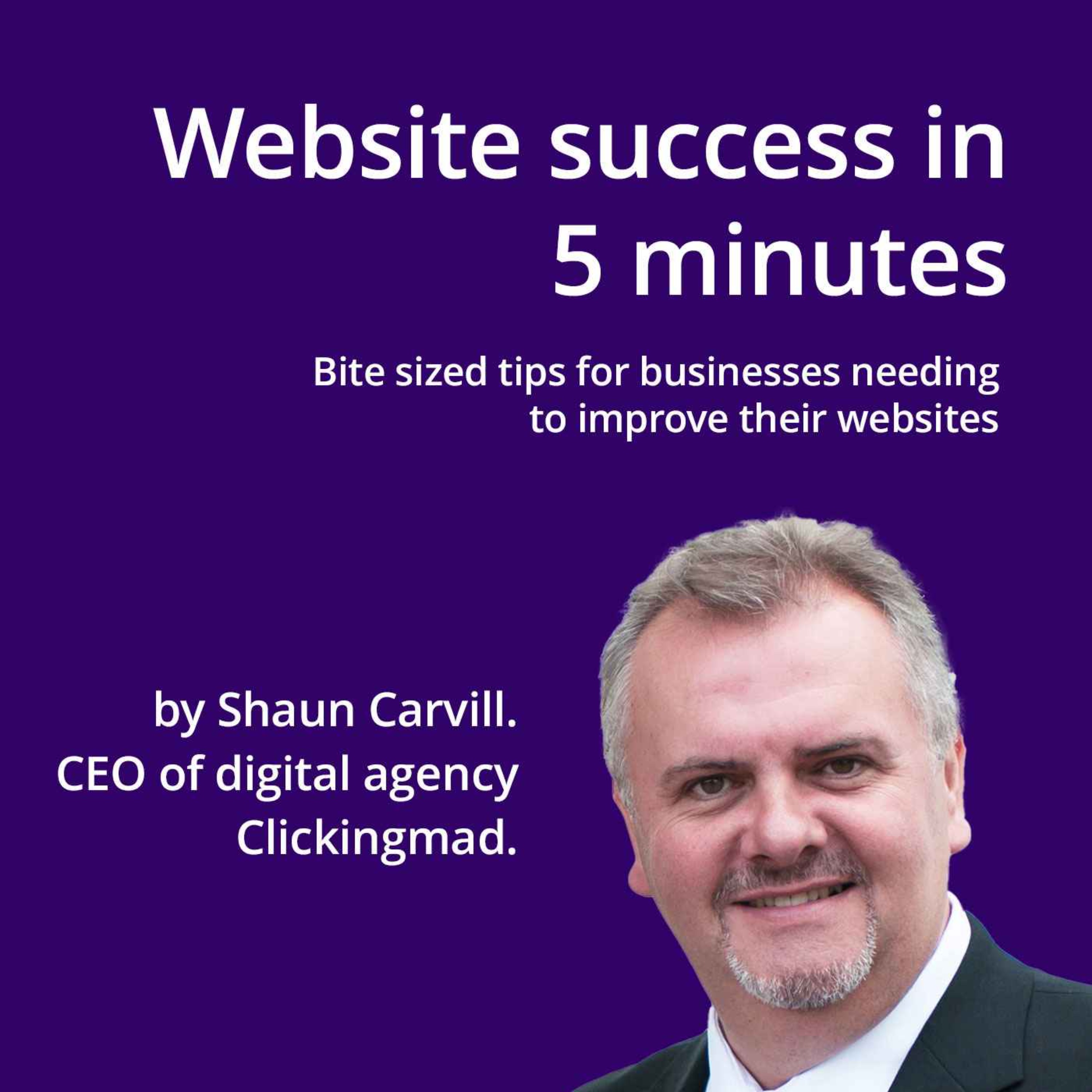Website Success in 5 minutes by Shaun Carvill