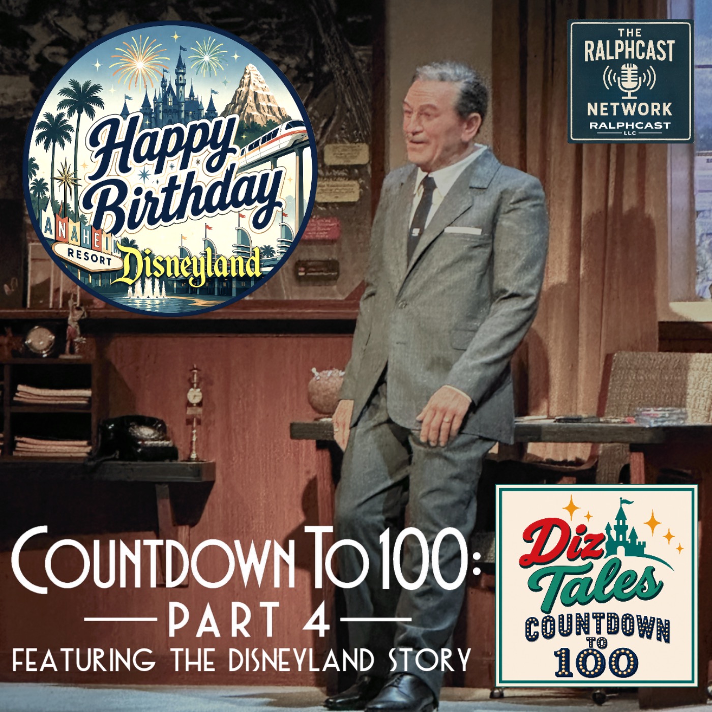 Diz Tales Countdown To Episode 100: Part Four Featuring the Disneyland Story episode artwork