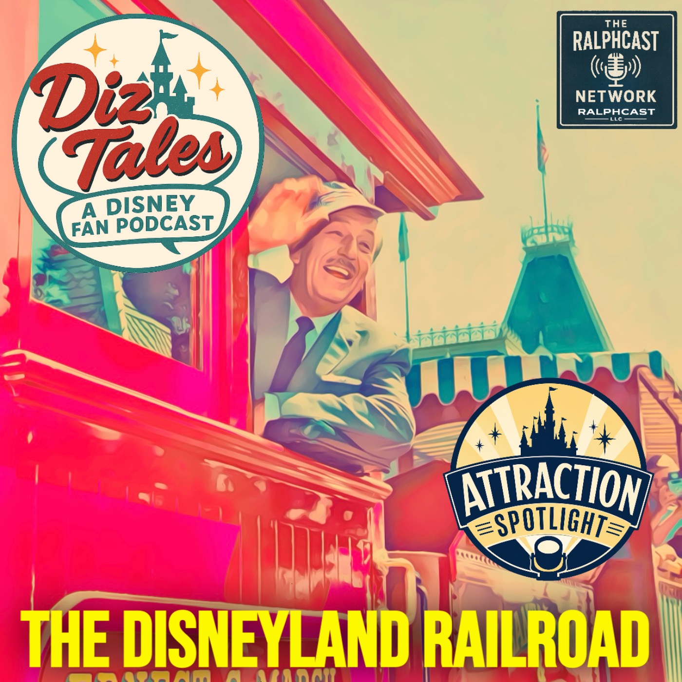 The Disneyland Railroad episode artwork