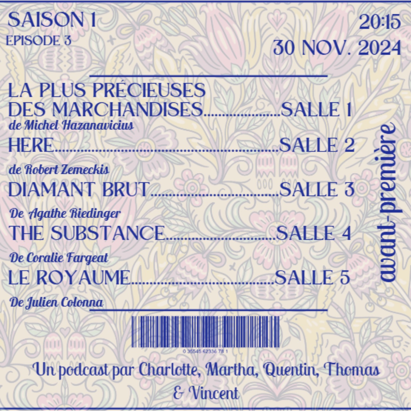 LA PLUS PRÉCIEUSE DES MARCHANDISES -  HERE - DIAMANT BRUT - THE SUBSTANCE - LE ROYAUME