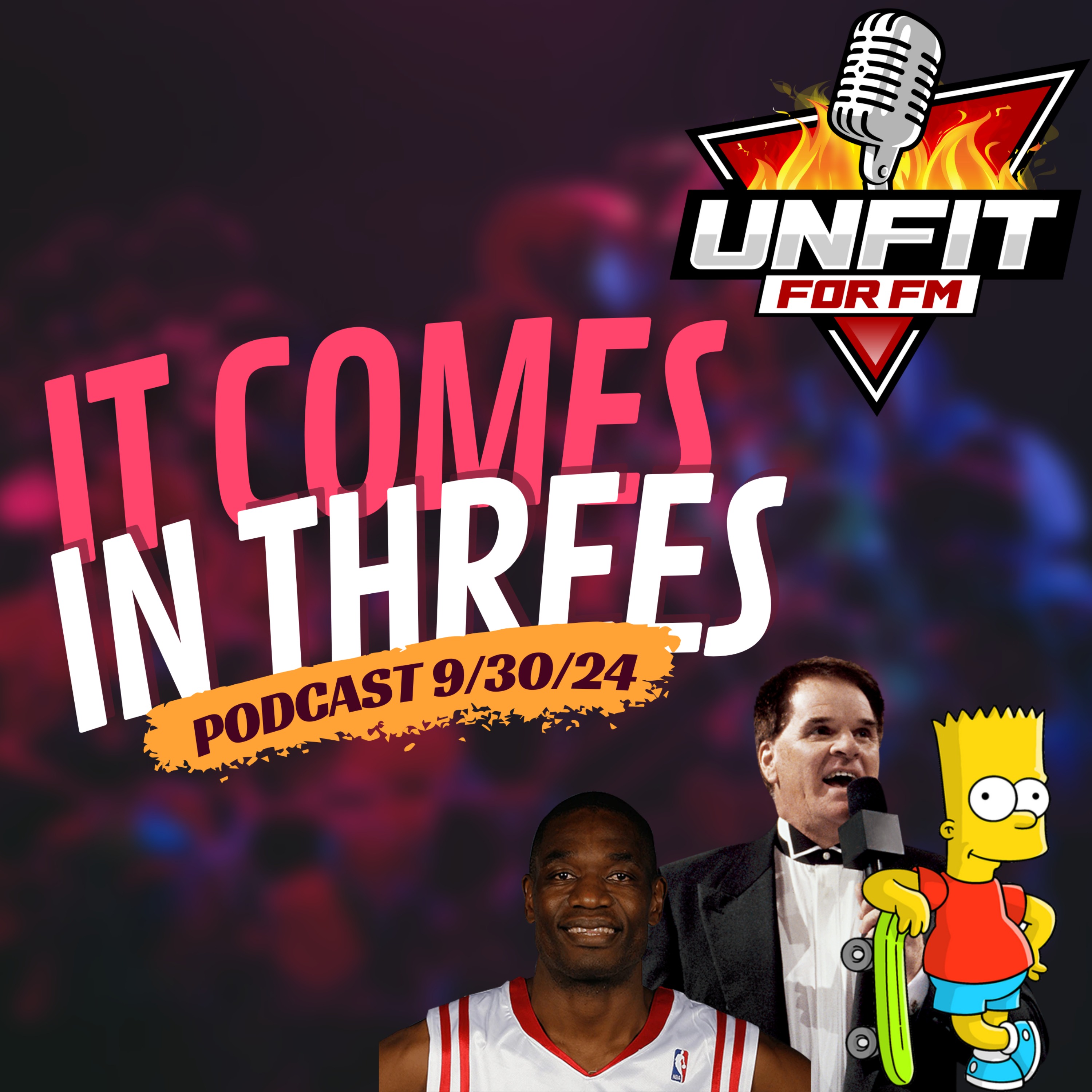 It comes in threes episode artwork