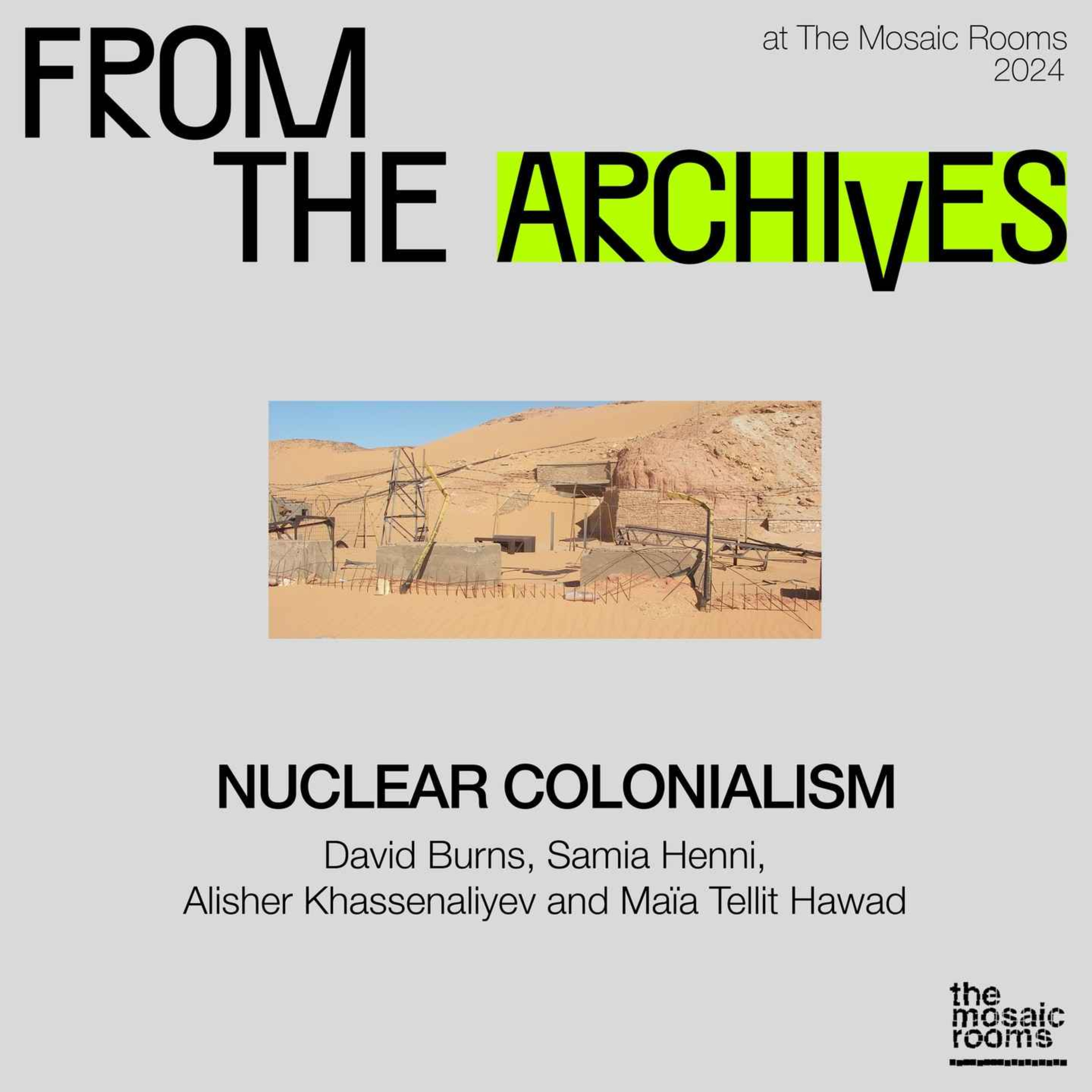 Samia Henni: French architectural violence in Algeria and the Sahara
