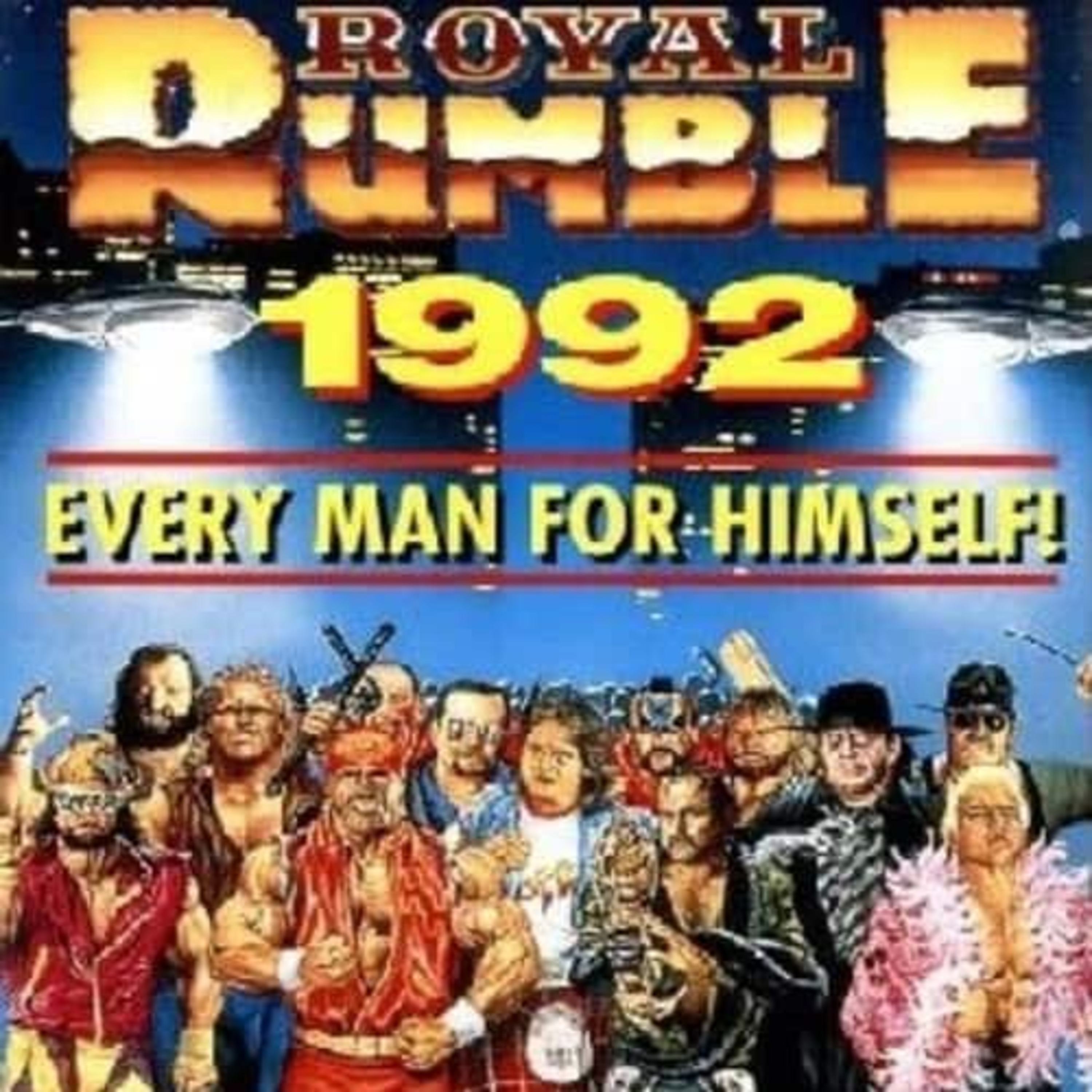 Ep. 2 The 1992 Royal Rumble. Fantasy book Jungle Jack episode artwork