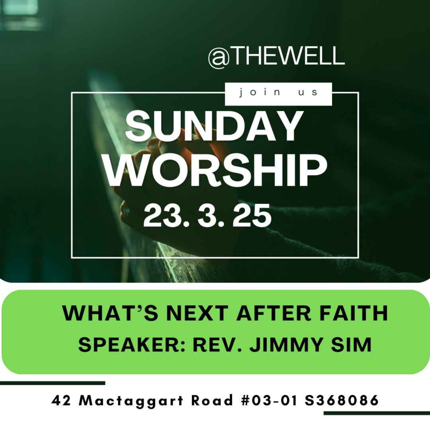 What's Next After Faith?