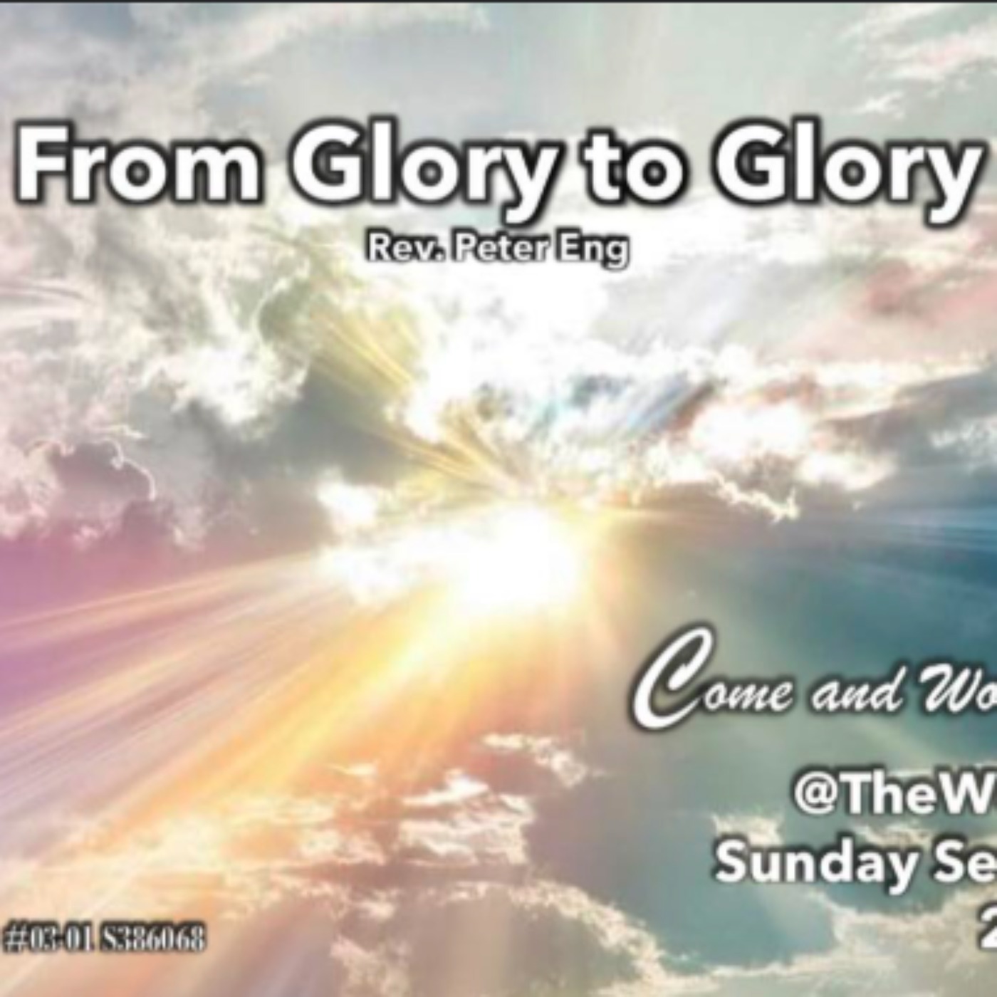 From Glory to Glory (part 1)